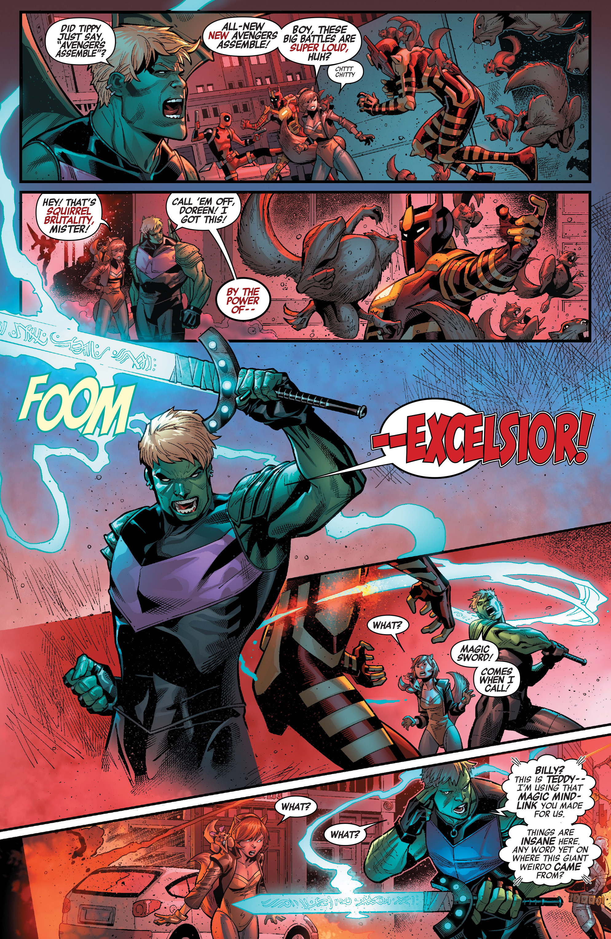 Read online New Avengers (2015) comic -  Issue #12 - 10