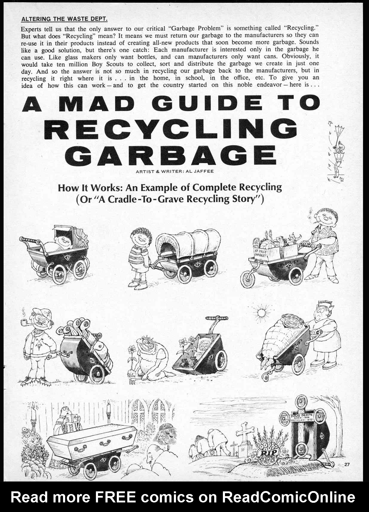 Read online MAD comic -  Issue #168 - 29