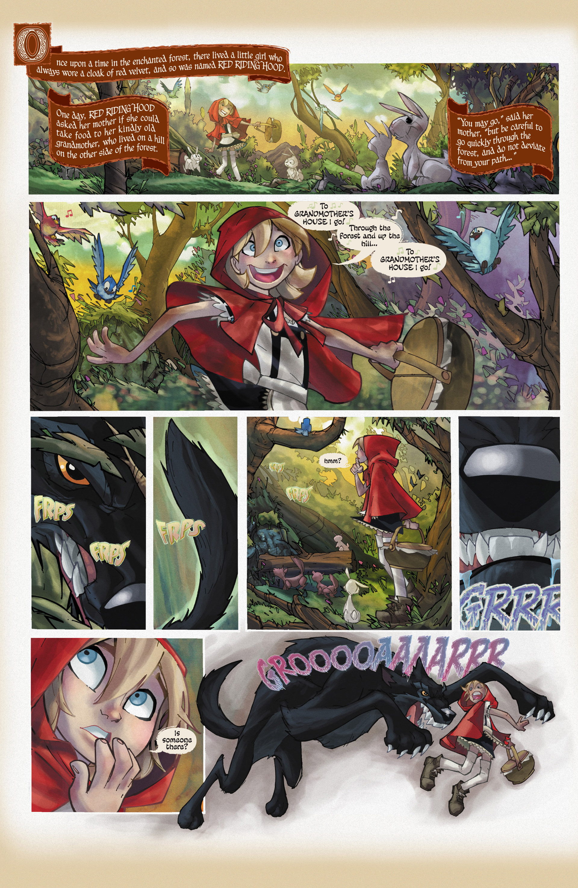Read online Fairy Quest: Outlaws comic -  Issue #1 - 4