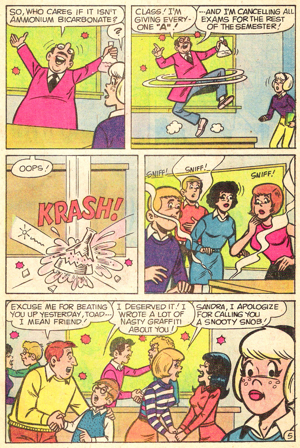 Read online Sabrina The Teenage Witch (1971) comic -  Issue #66 - 17