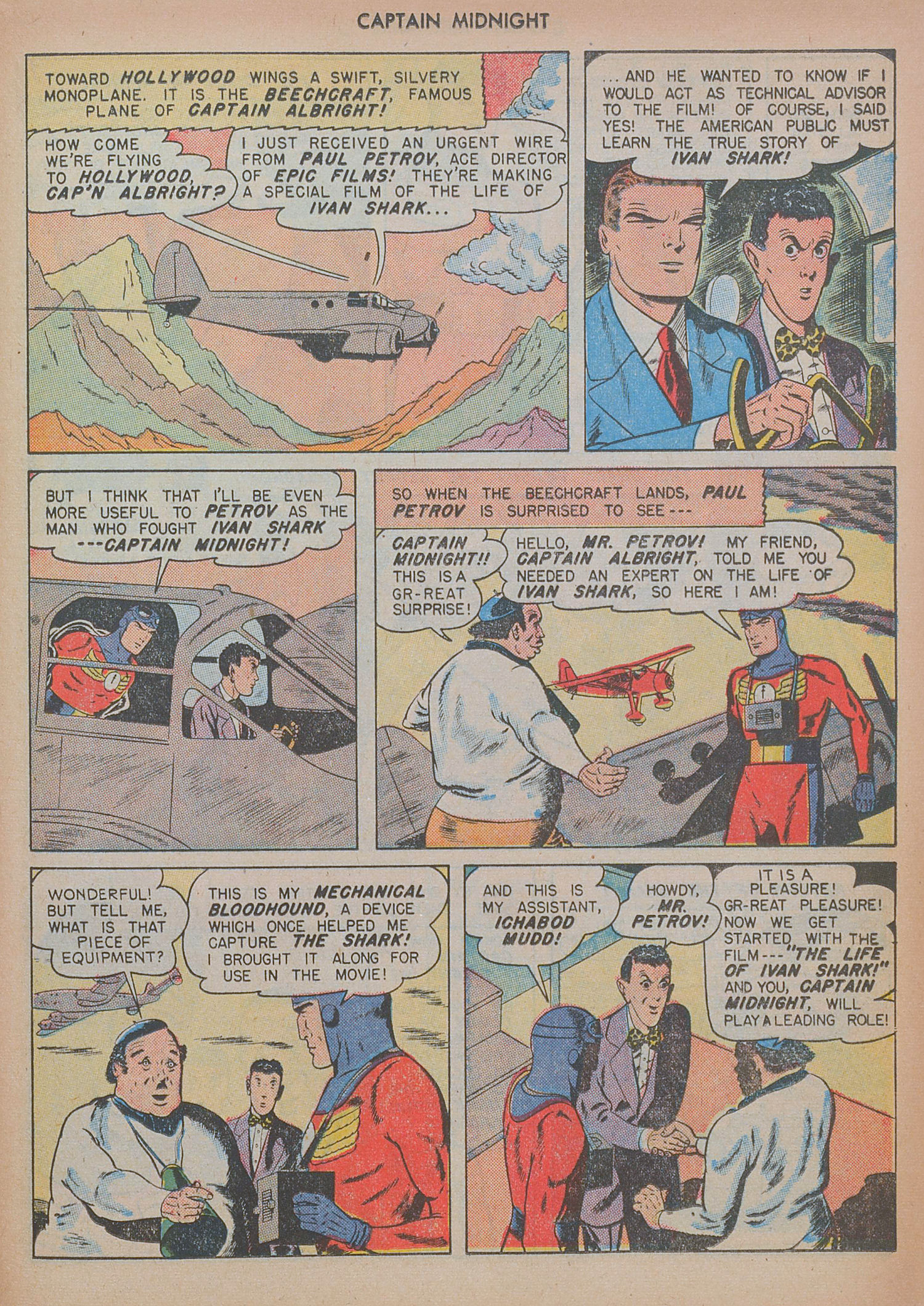Read online Captain Midnight (1942) comic -  Issue #50 - 41