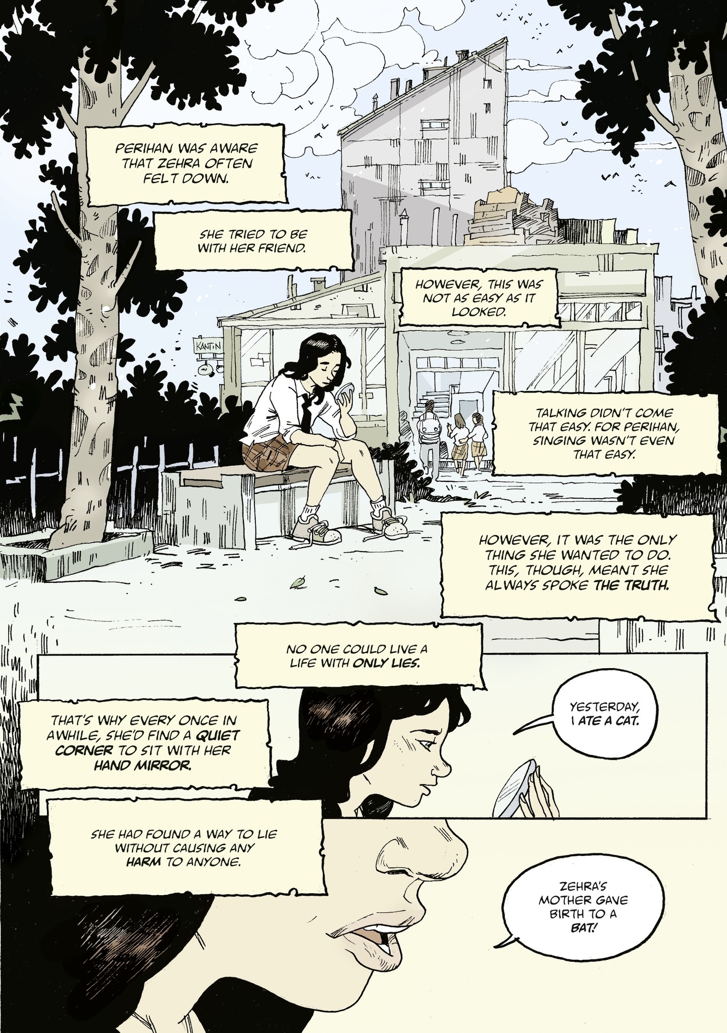 Read online Perihan The Girl Without A Mouth comic -  Issue # TPB - 49