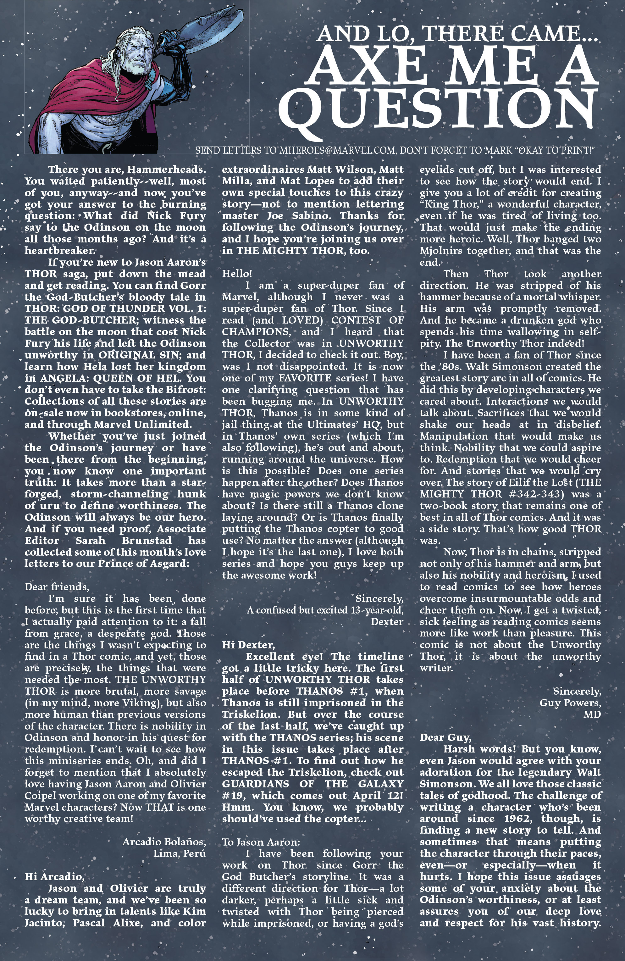 Read online The Unworthy Thor comic -  Issue #5 - 20
