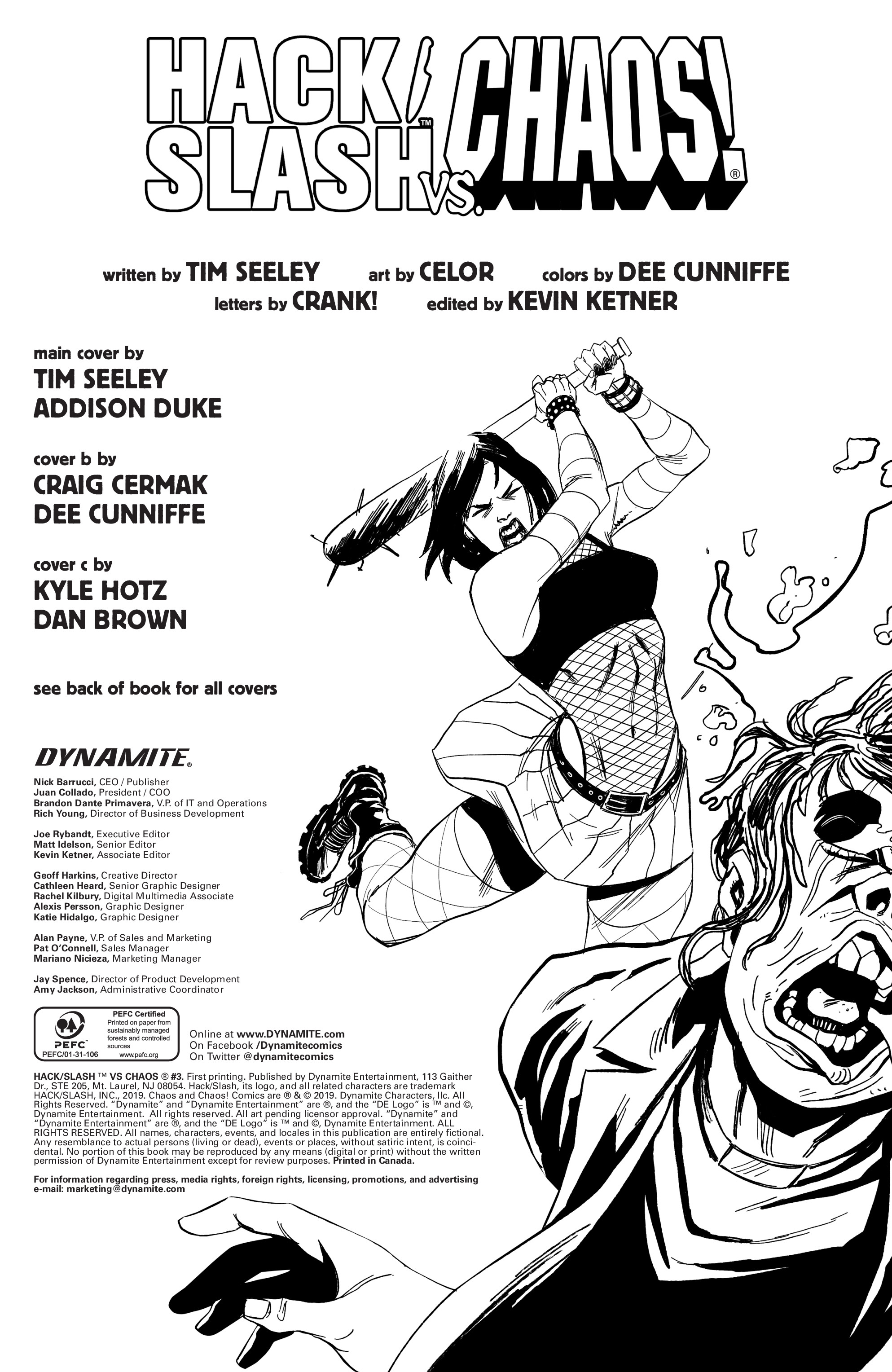 Read online Hack/Slash vs. Chaos comic -  Issue #3 - 4