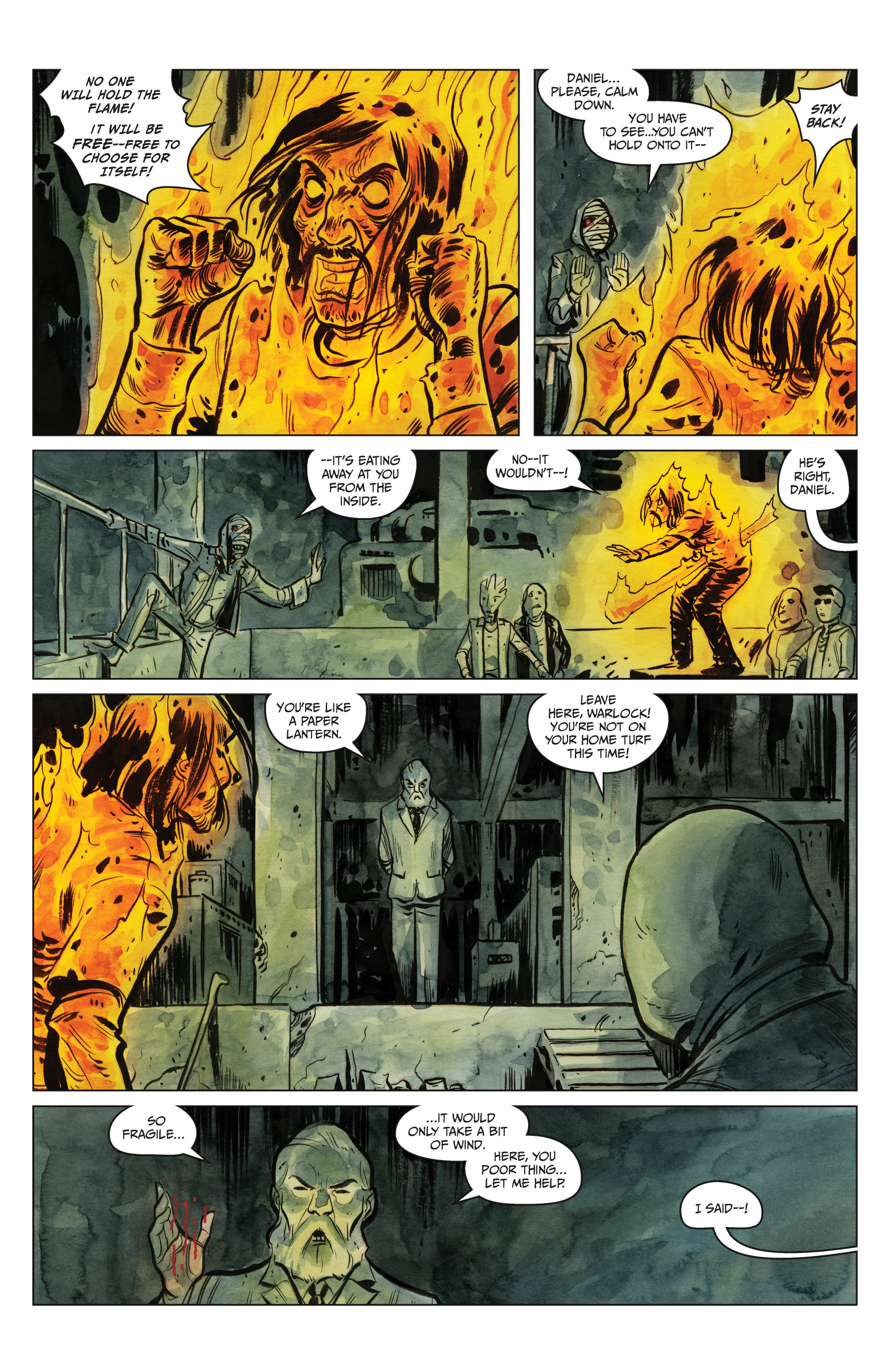 Read online Manor Black comic -  Issue #4 - 9