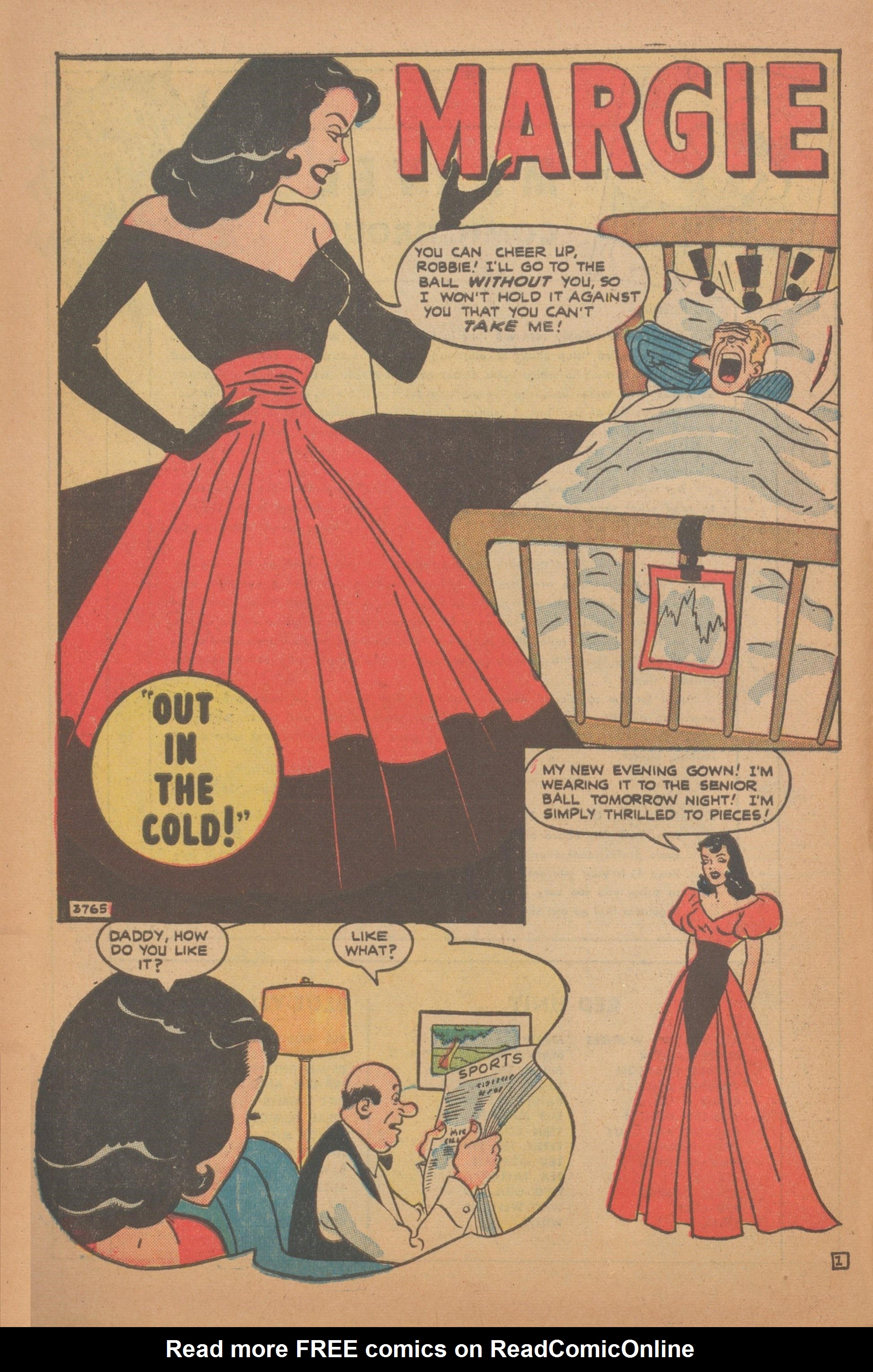Read online Margie Comics comic -  Issue #46 - 12