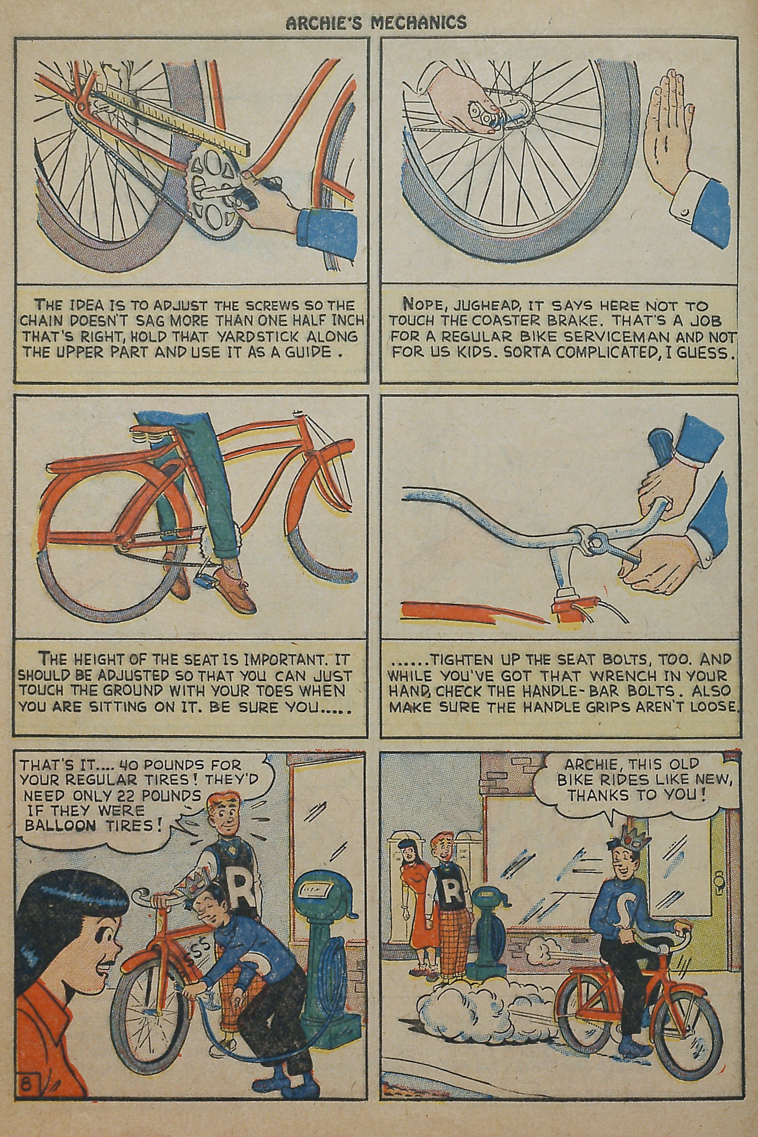 Read online Archie's Mechanics comic -  Issue #1 - 10