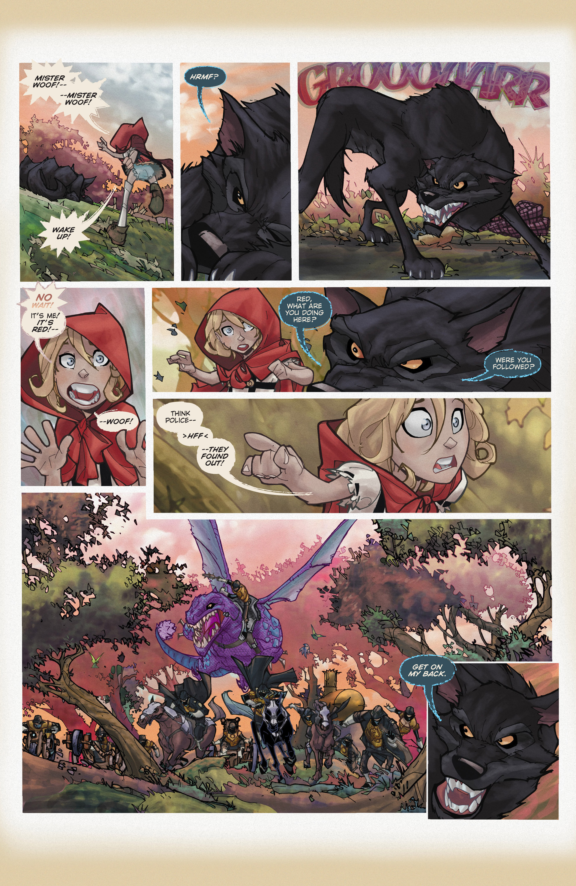 Read online Fairy Quest: Outlaws comic -  Issue #1 - 18