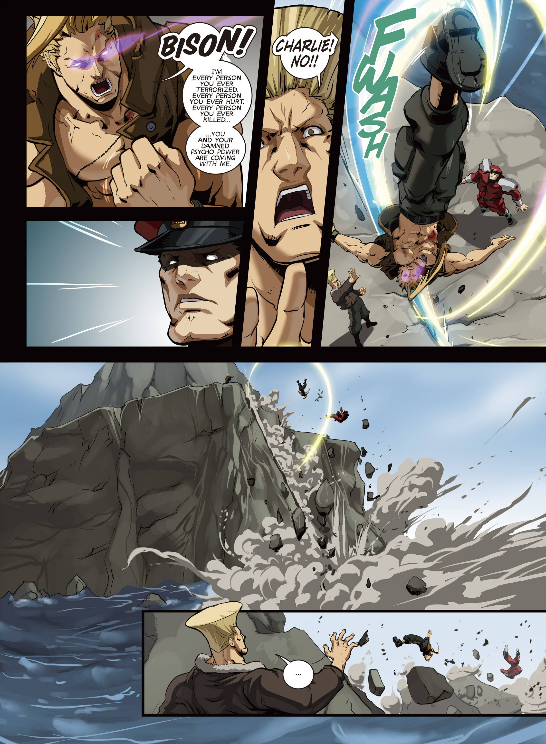 Read online Street Fighter V: The Life and Death(s) of Charlie Nash comic -  Issue # TPB - 36