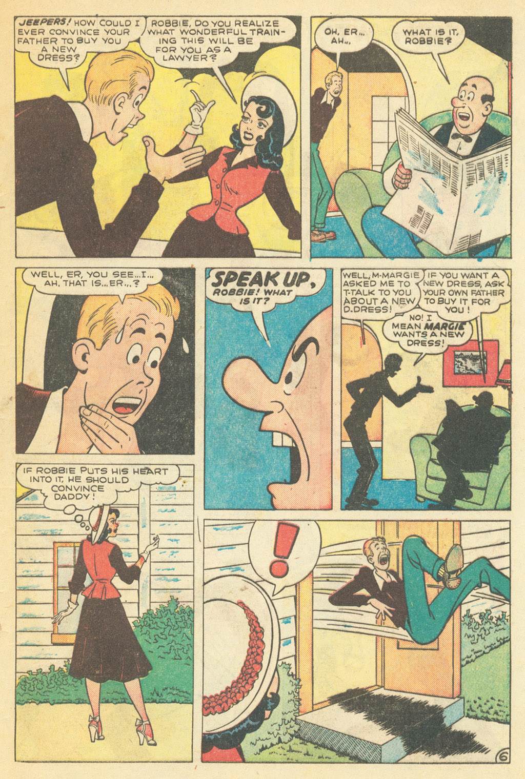 Read online Margie Comics comic -  Issue #45 - 48