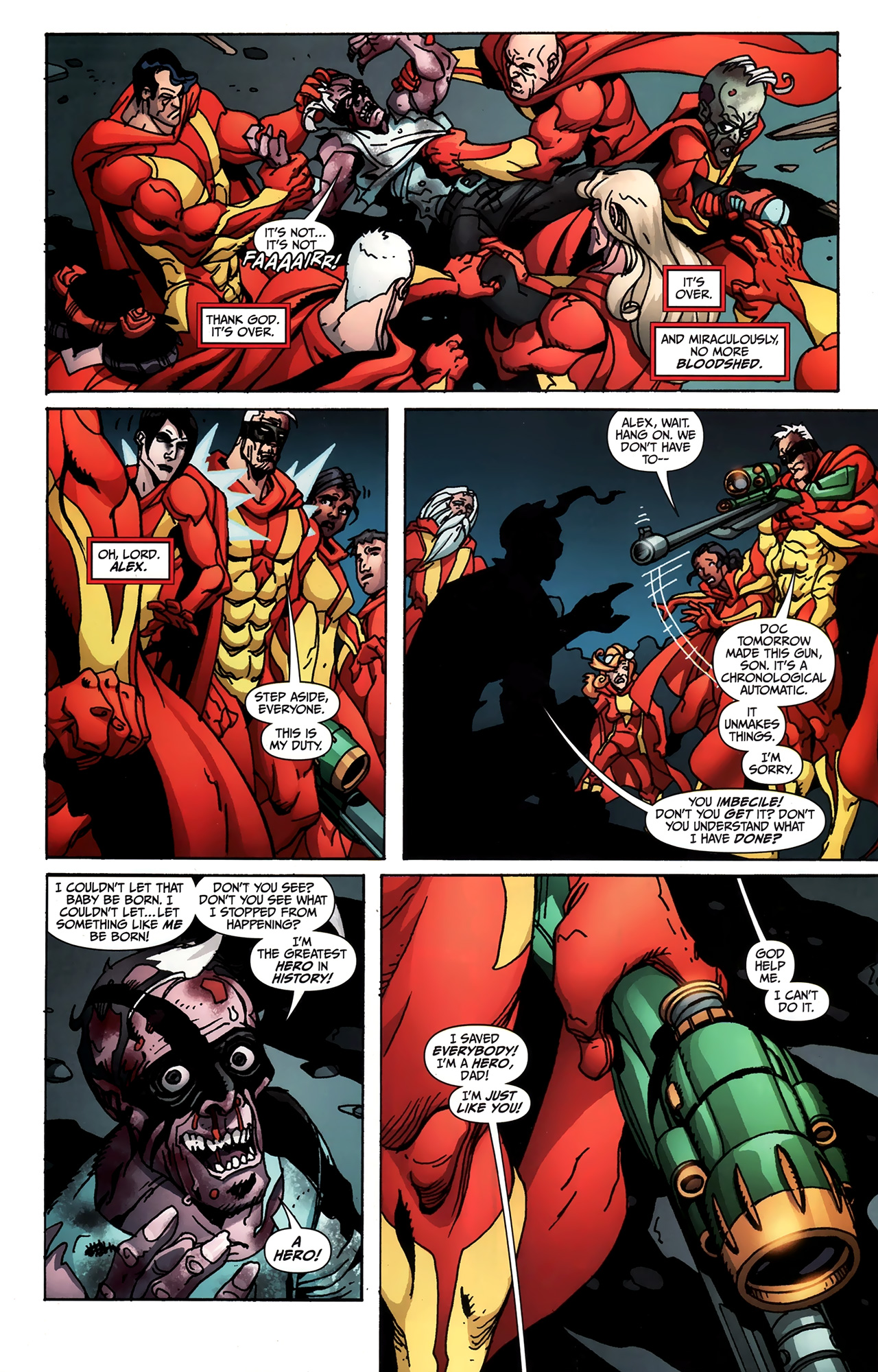 Read online Welcome To Tranquility: One Foot In The Grave comic -  Issue #6 - 21