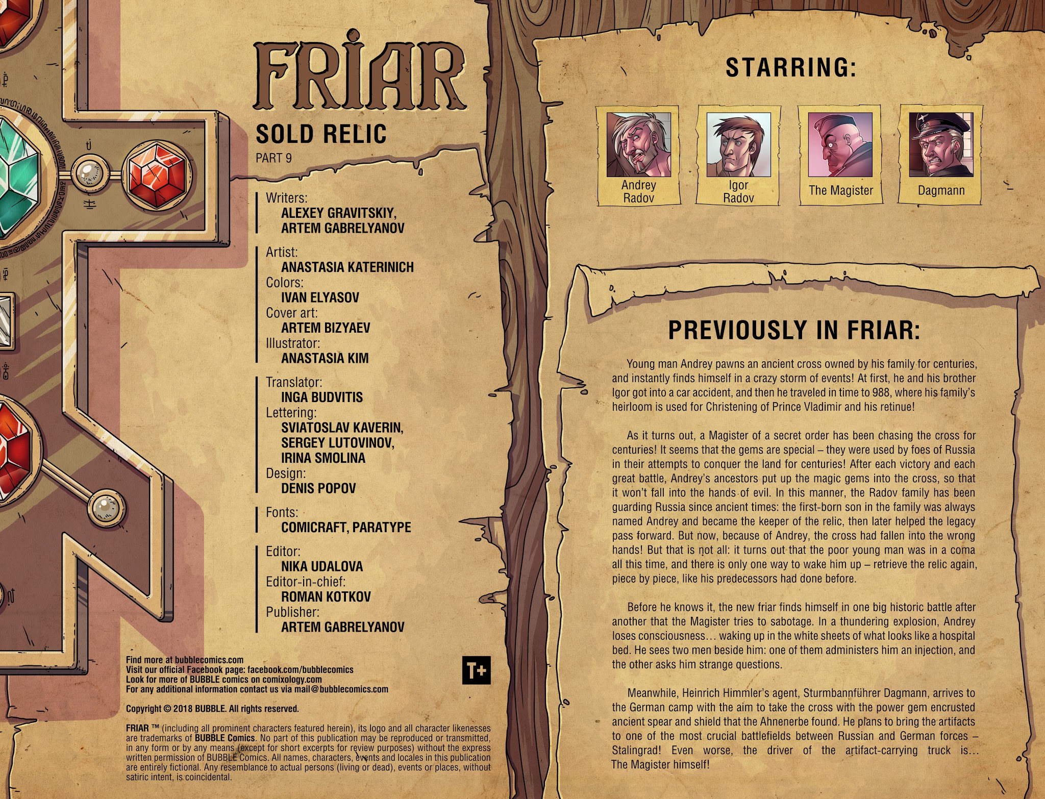 Read online Friar comic -  Issue #10 - 2