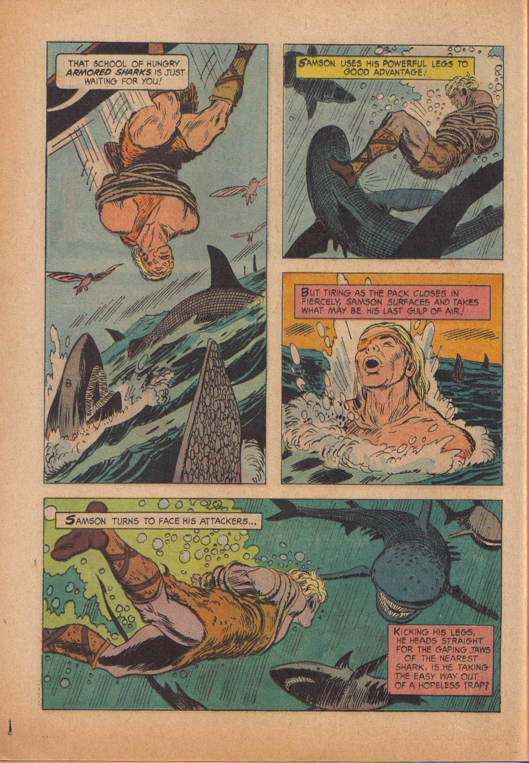 Read online Mighty Samson (1964) comic -  Issue #4 - 16