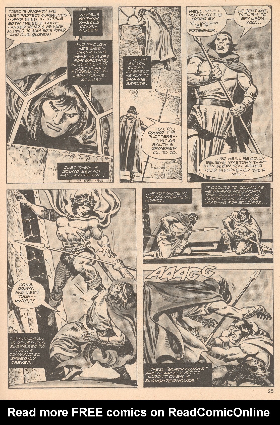 Read online The Savage Sword Of Conan comic -  Issue #68 - 25