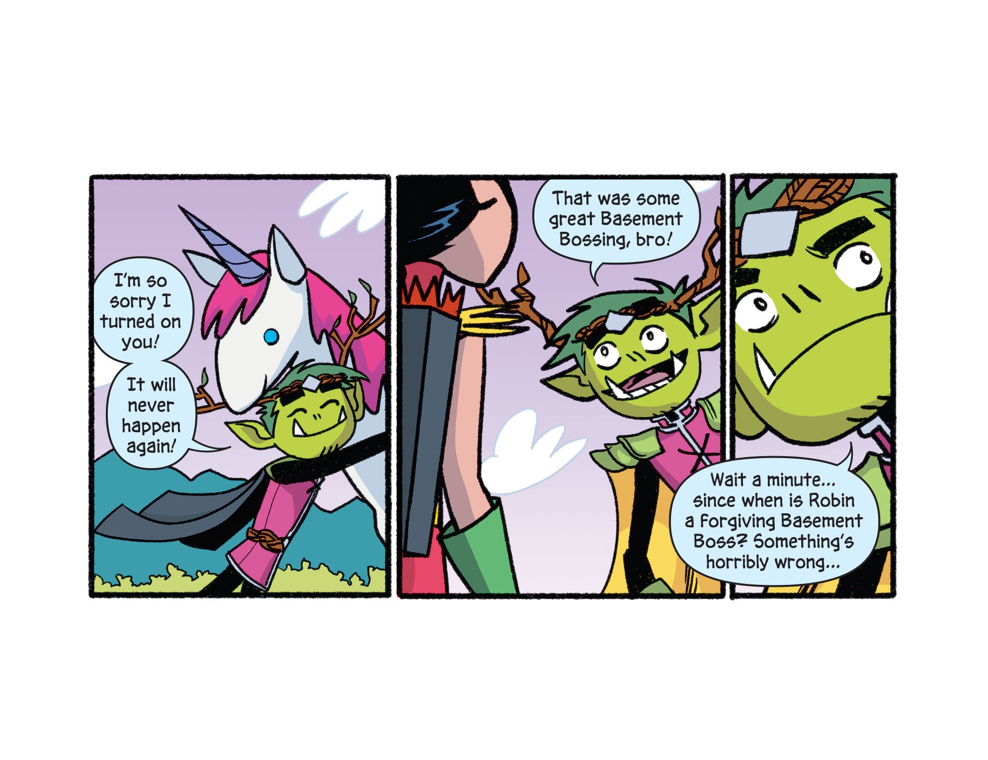 Read online Teen Titans Go! Roll With It! comic -  Issue #9 - 21
