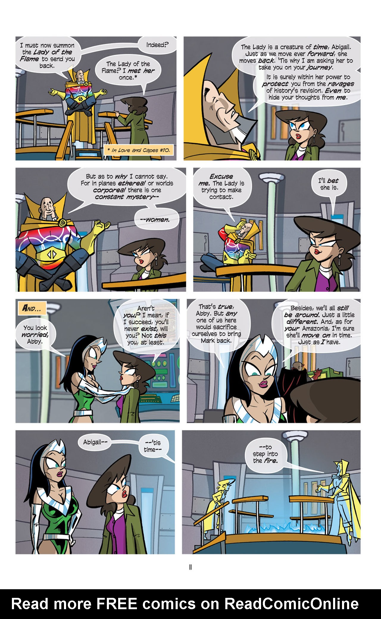 Read online Love and Capes comic -  Issue #12 - 14