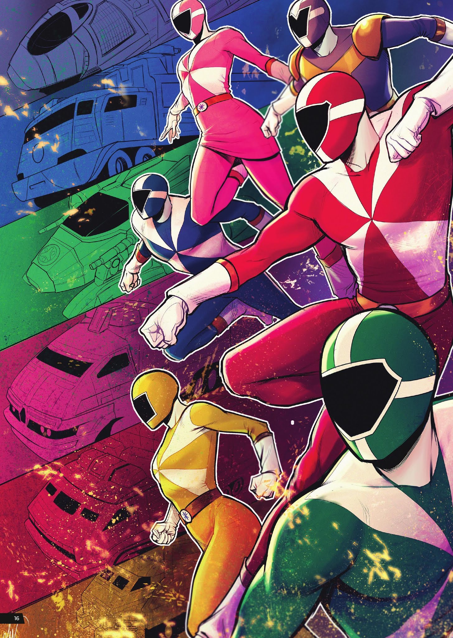 Read online Saban's Power Rangers Artist Tribute comic -  Issue # TPB - 15