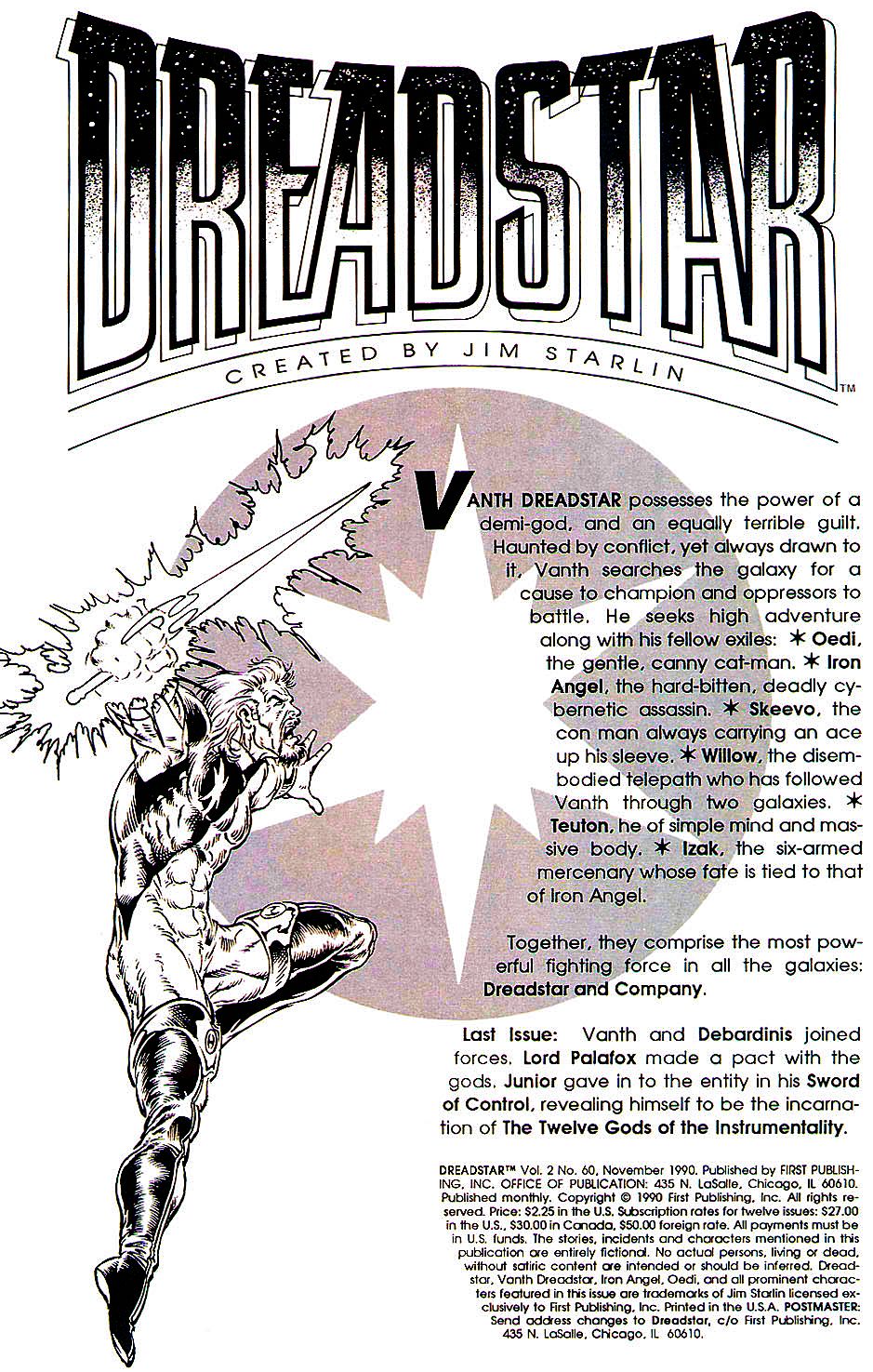Read online Dreadstar comic -  Issue #60 - 2