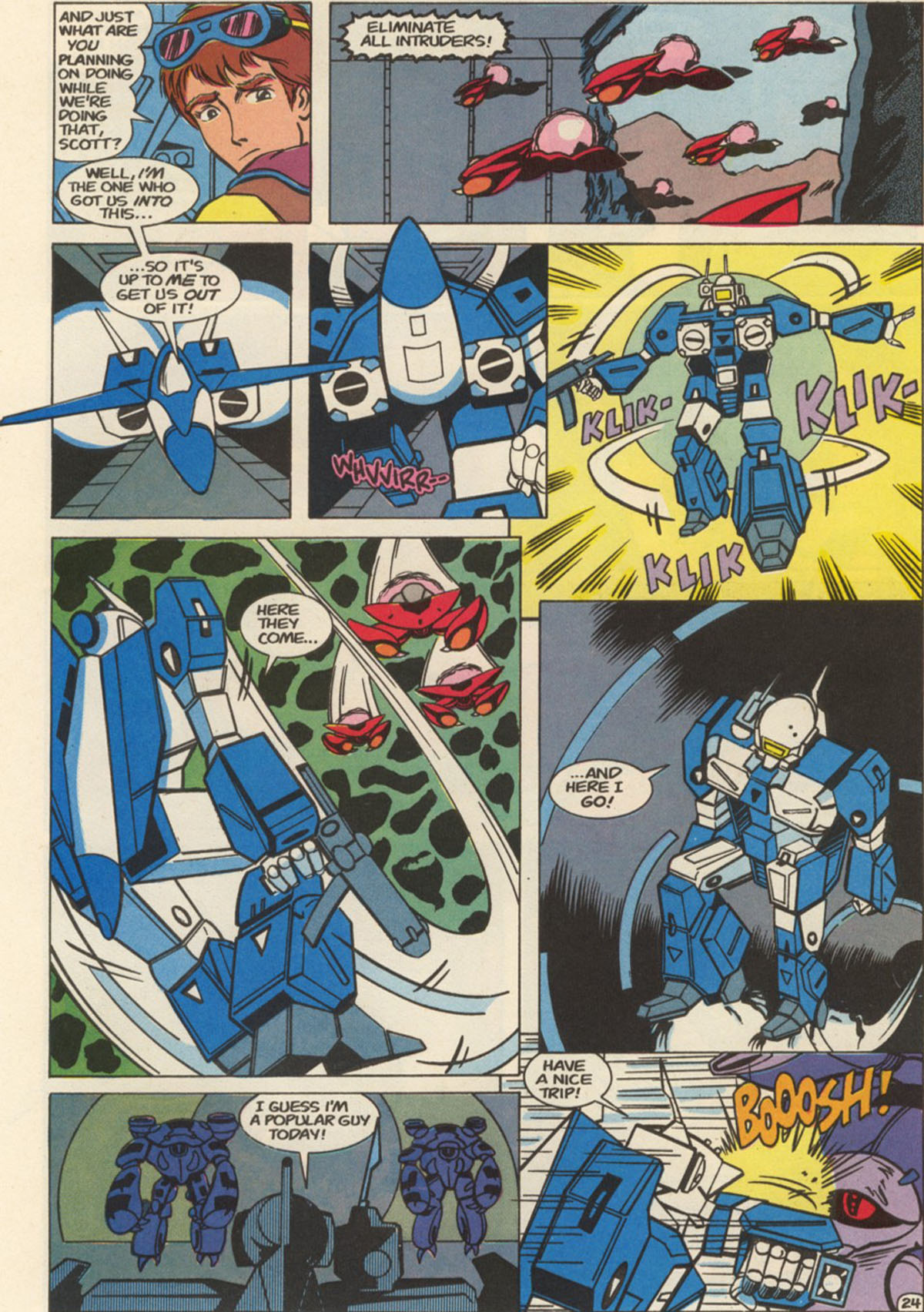 Read online Robotech The New Generation comic -  Issue #12 - 31