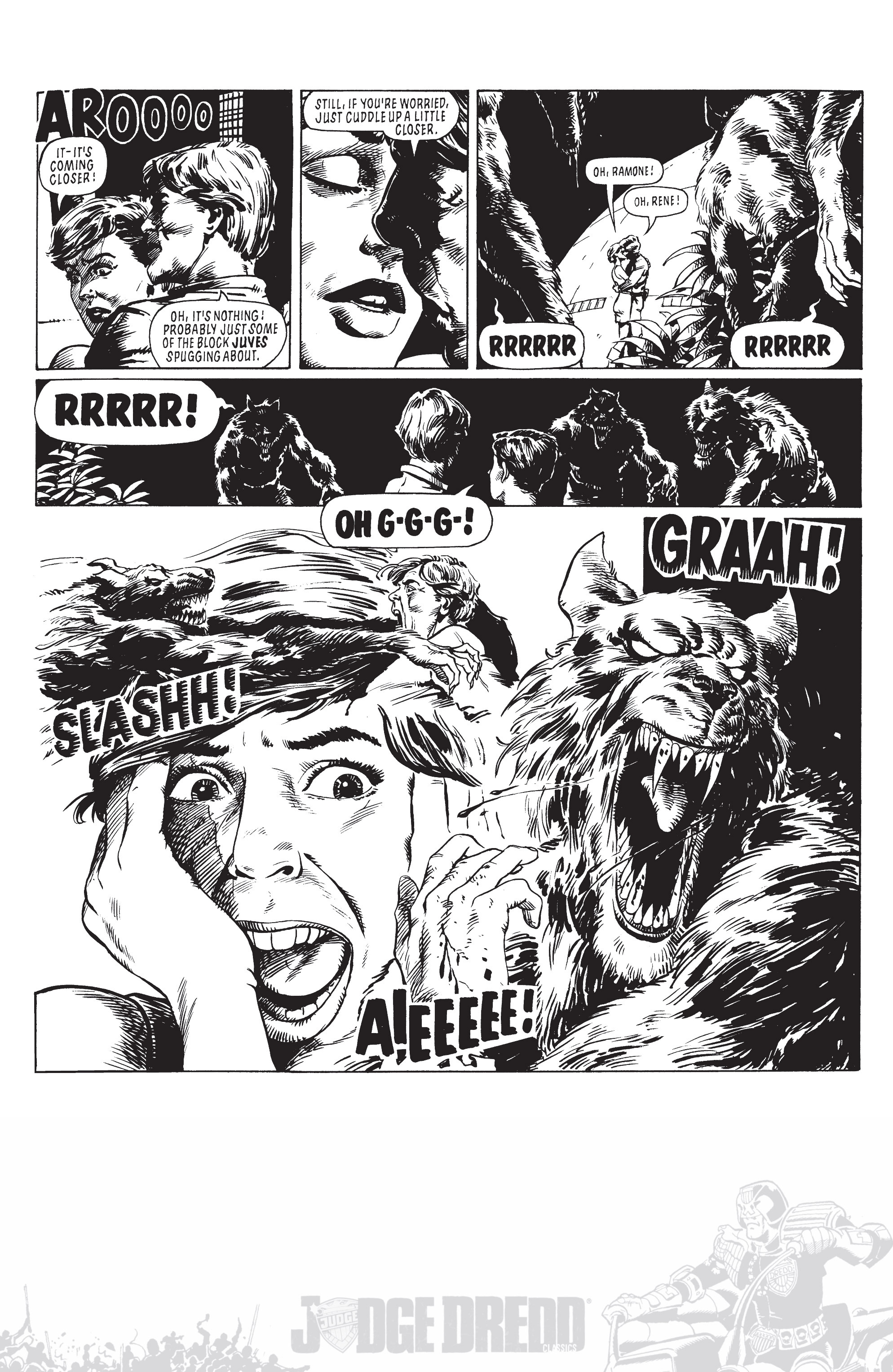 Read online Judge Dredd: Cry of the Werewolf comic -  Issue # Full - 6