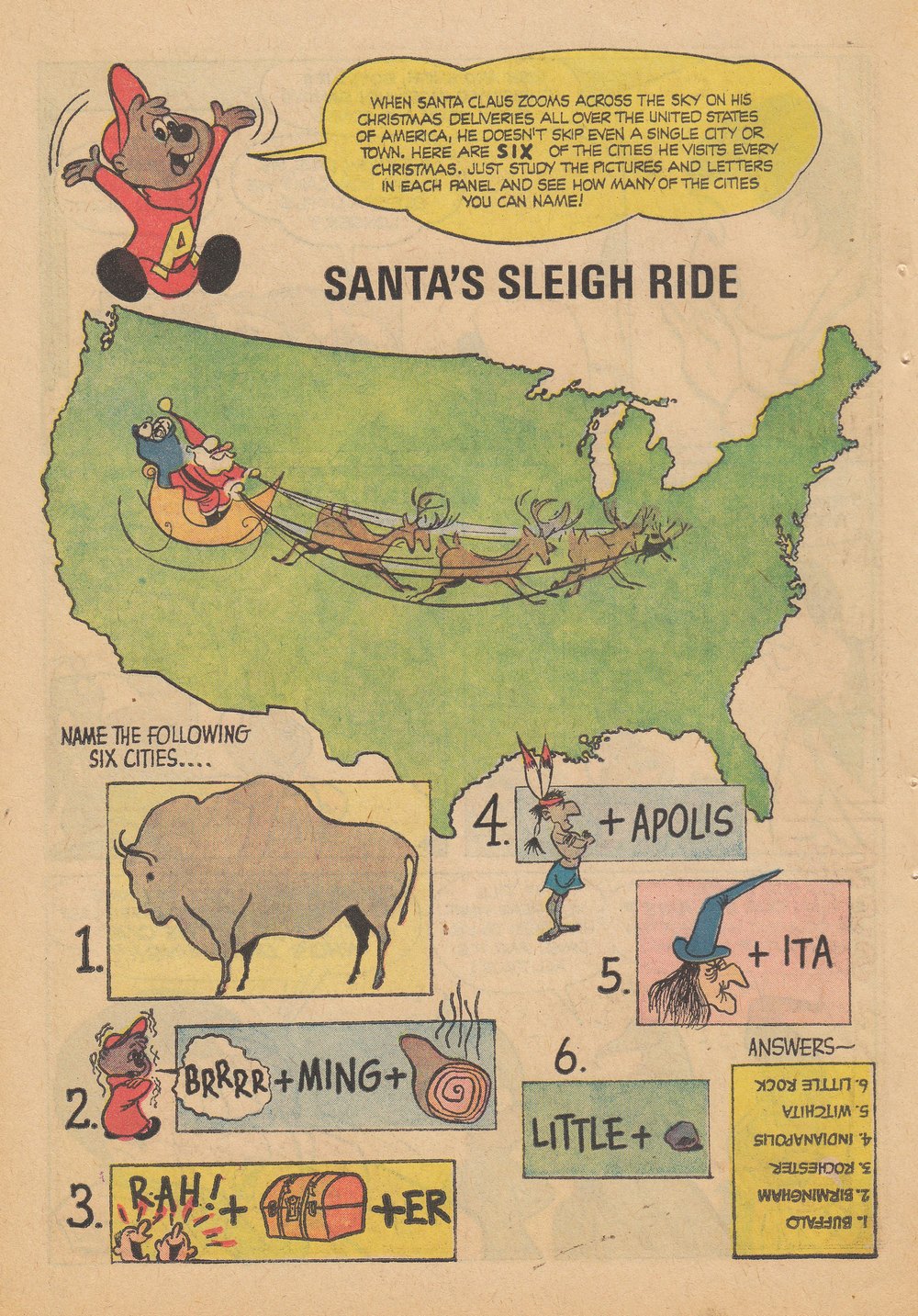 Read online Alvin and His Pals in Merry Christmas with Clyde Crashcup and Leonardo comic -  Issue # Full - 56