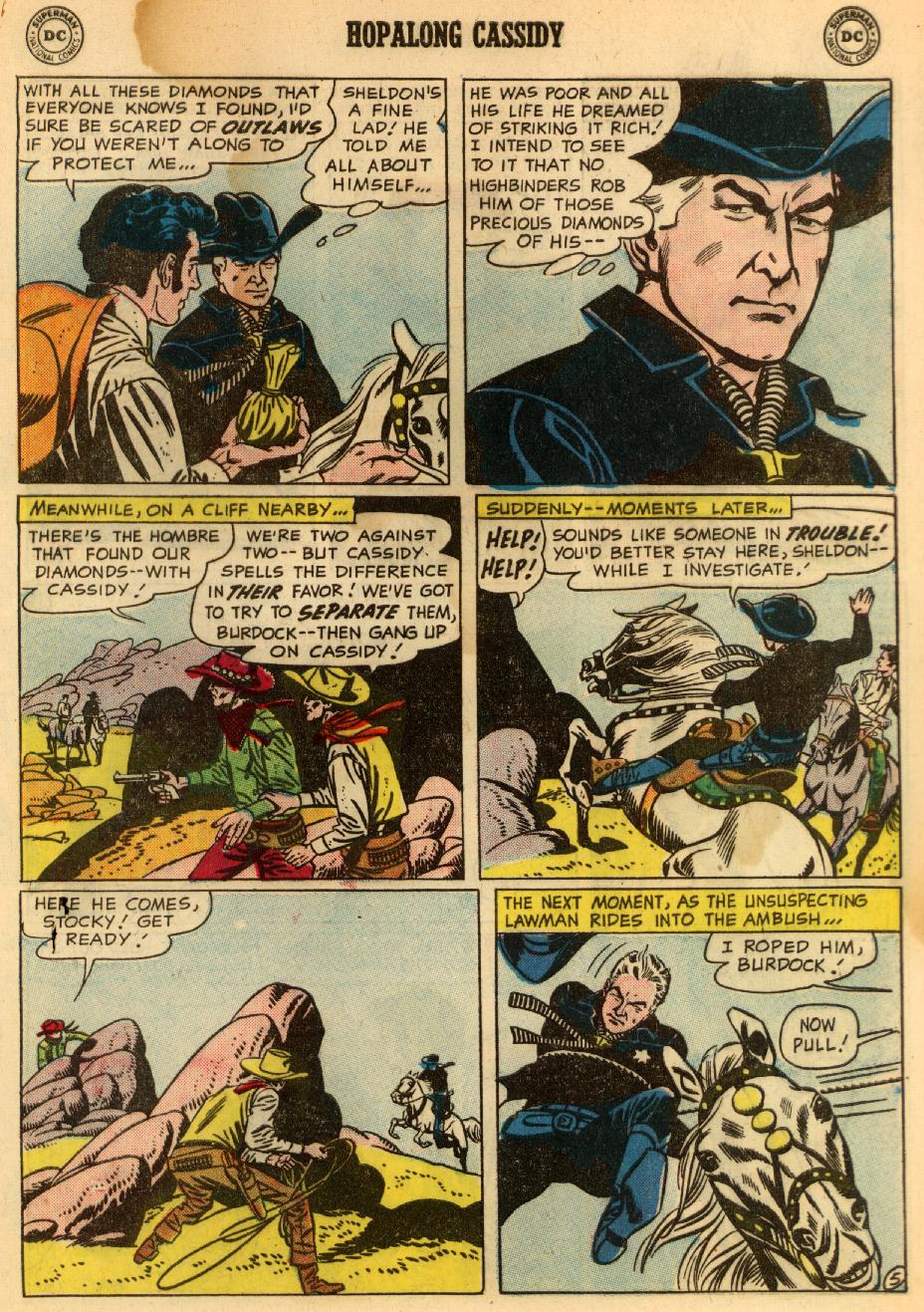 Read online Hopalong Cassidy comic -  Issue #124 - 29