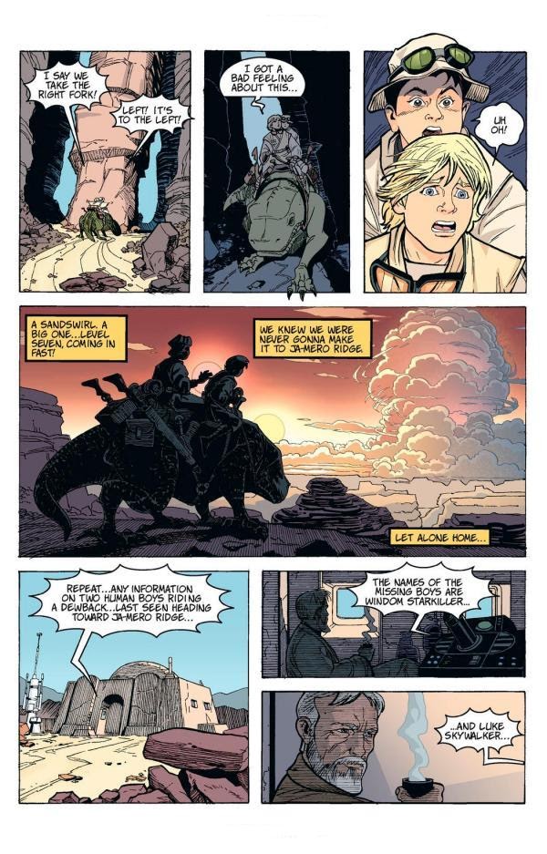 Read online Star Wars: Luke Skywalker: The Last Hope for the Galaxy comic -  Issue # TPB - 3
