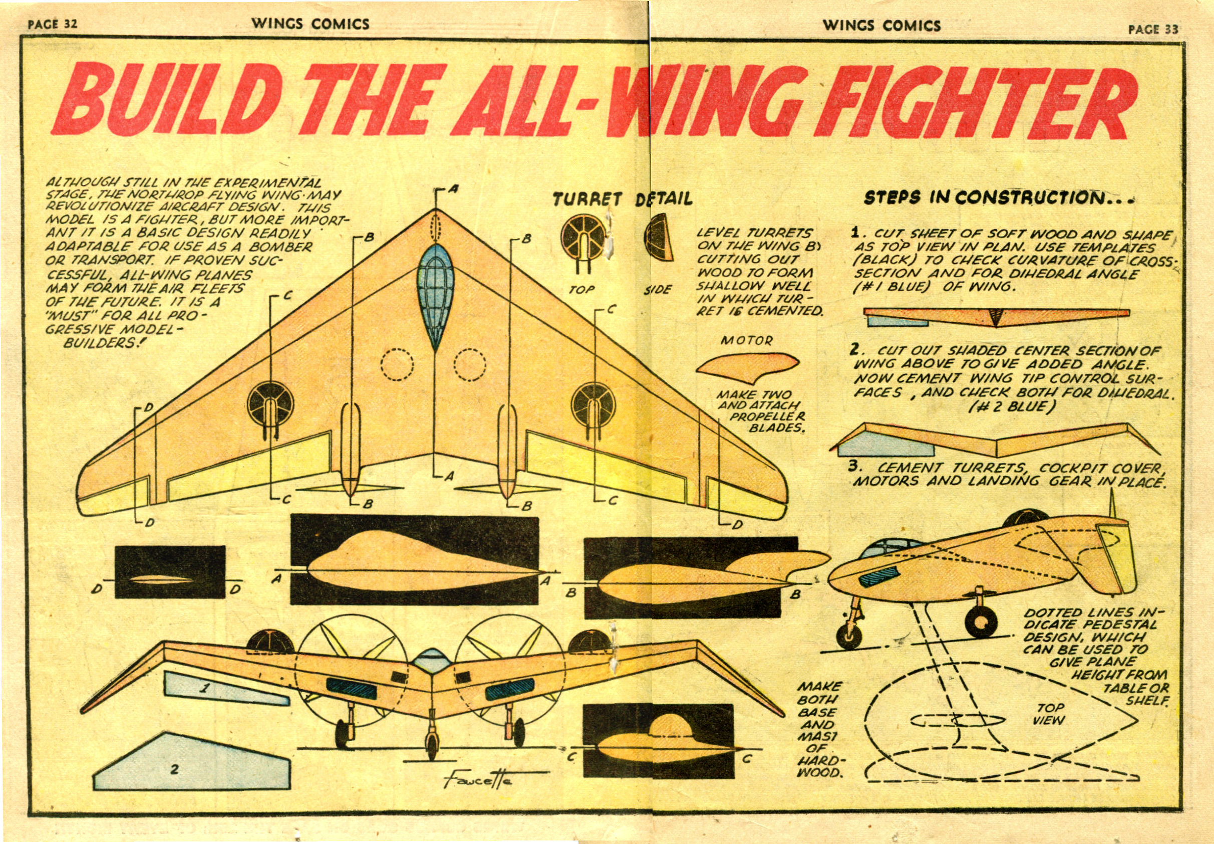 Read online Wings Comics comic -  Issue #25 - 34