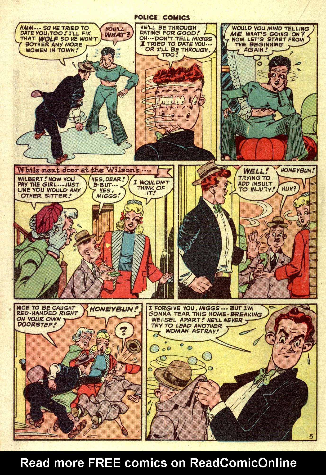 Read online Police Comics comic -  Issue #78 - 24