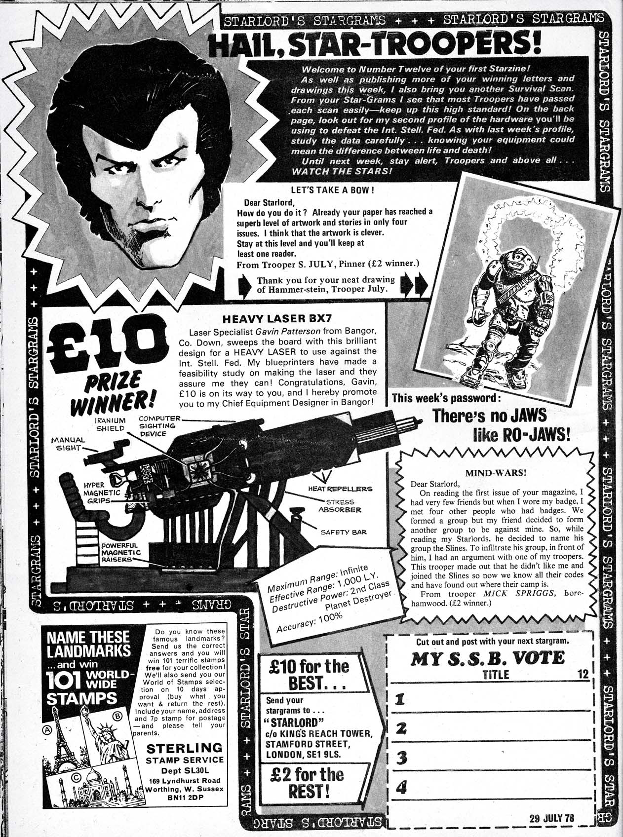 Read online Starlord comic -  Issue #12 - 19