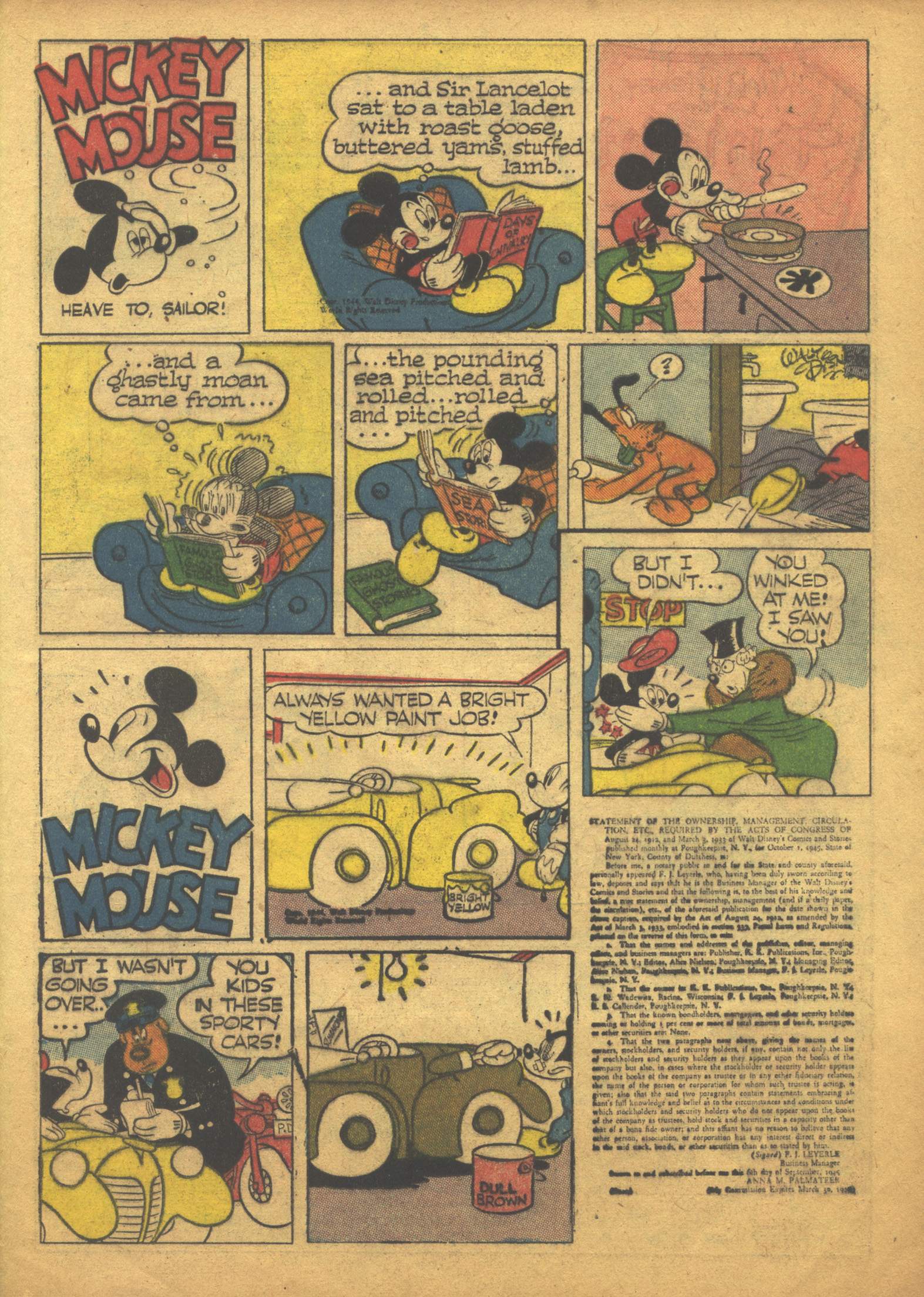 Read online Walt Disney's Comics and Stories comic -  Issue #63 - 37