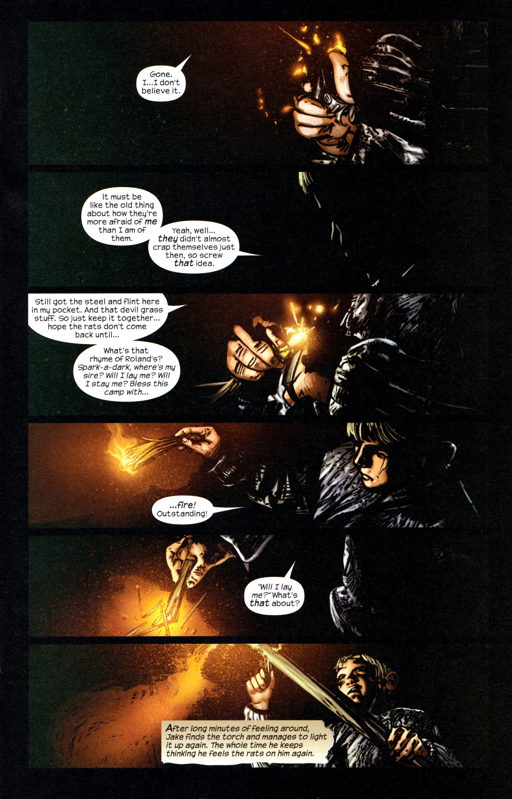 Read online Dark Tower: The Gunslinger - The Man in Black comic -  Issue #1 - 17