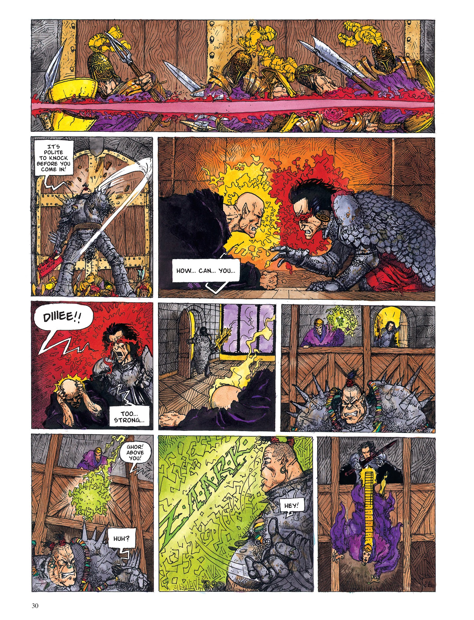 Read online The Black Moon Chronicles comic -  Issue #1 - 31