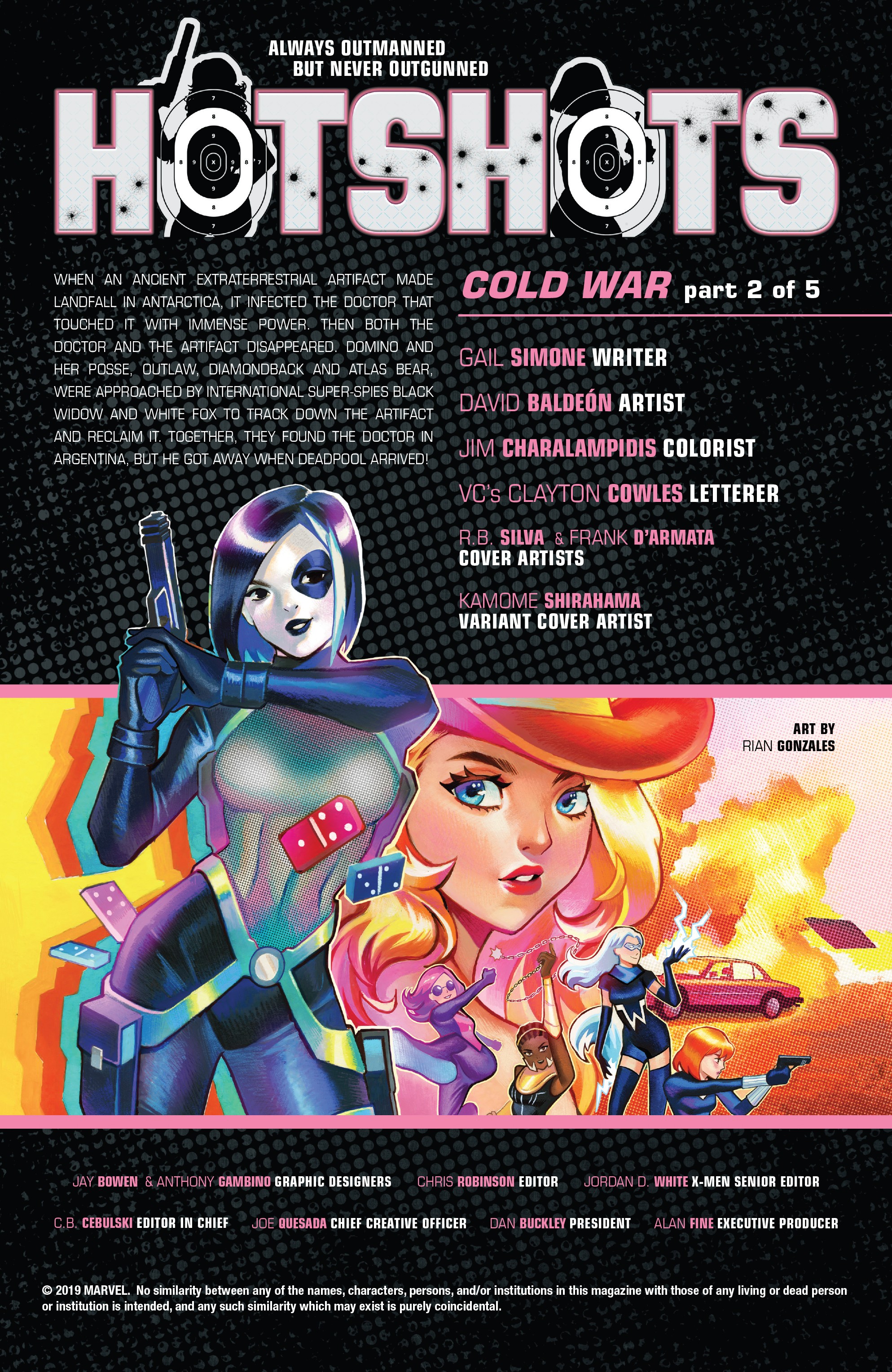 Read online Domino: Hotshots comic -  Issue #2 - 2