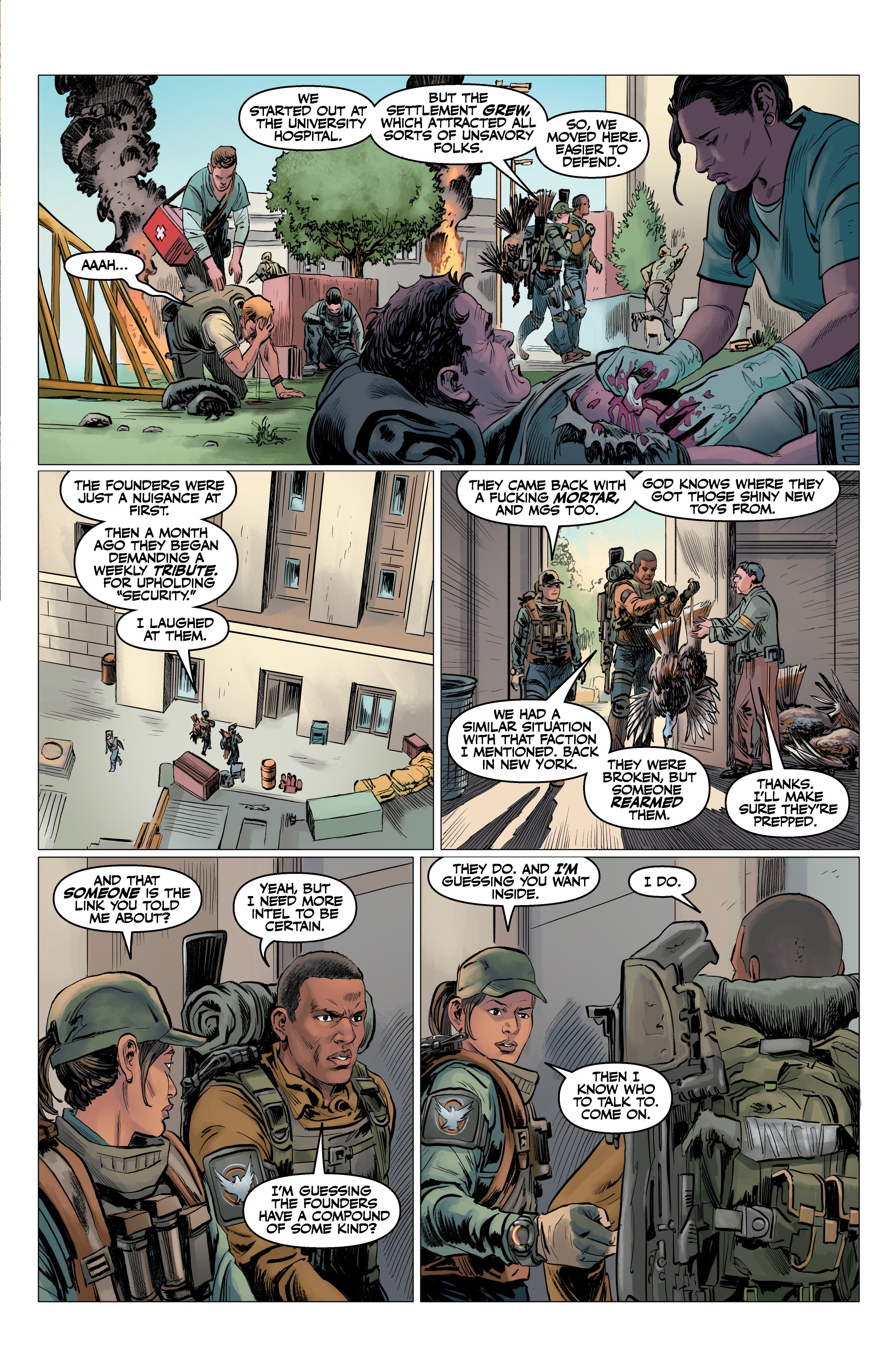 Read online Tom Clancy's The Division: Extremis Malis comic -  Issue #2 - 9