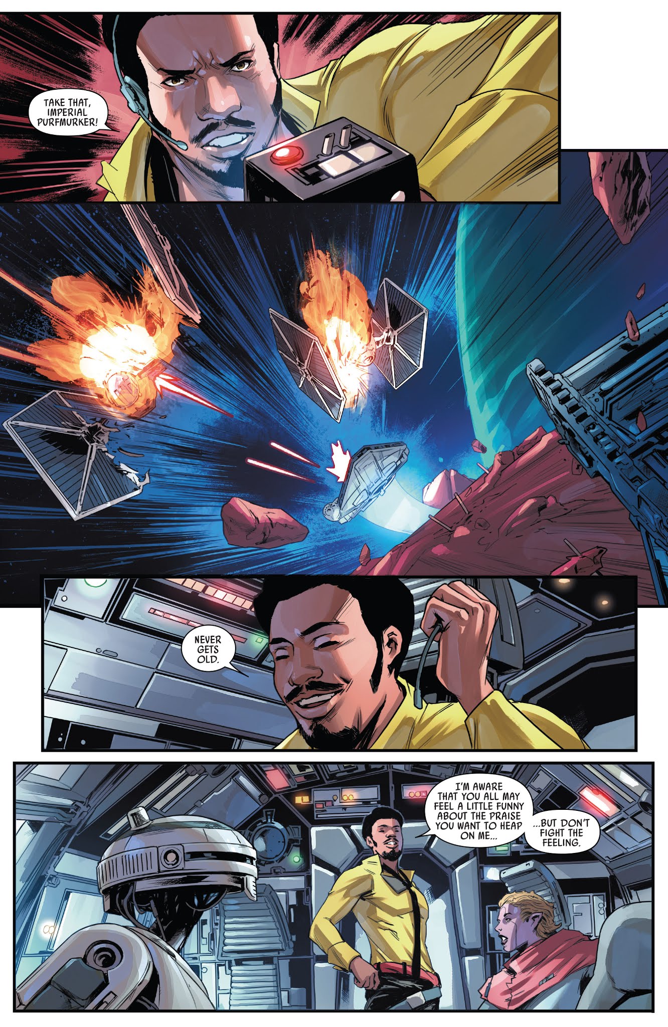 Read online Star Wars: Lando: Double Or Nothing comic -  Issue #1 - 20