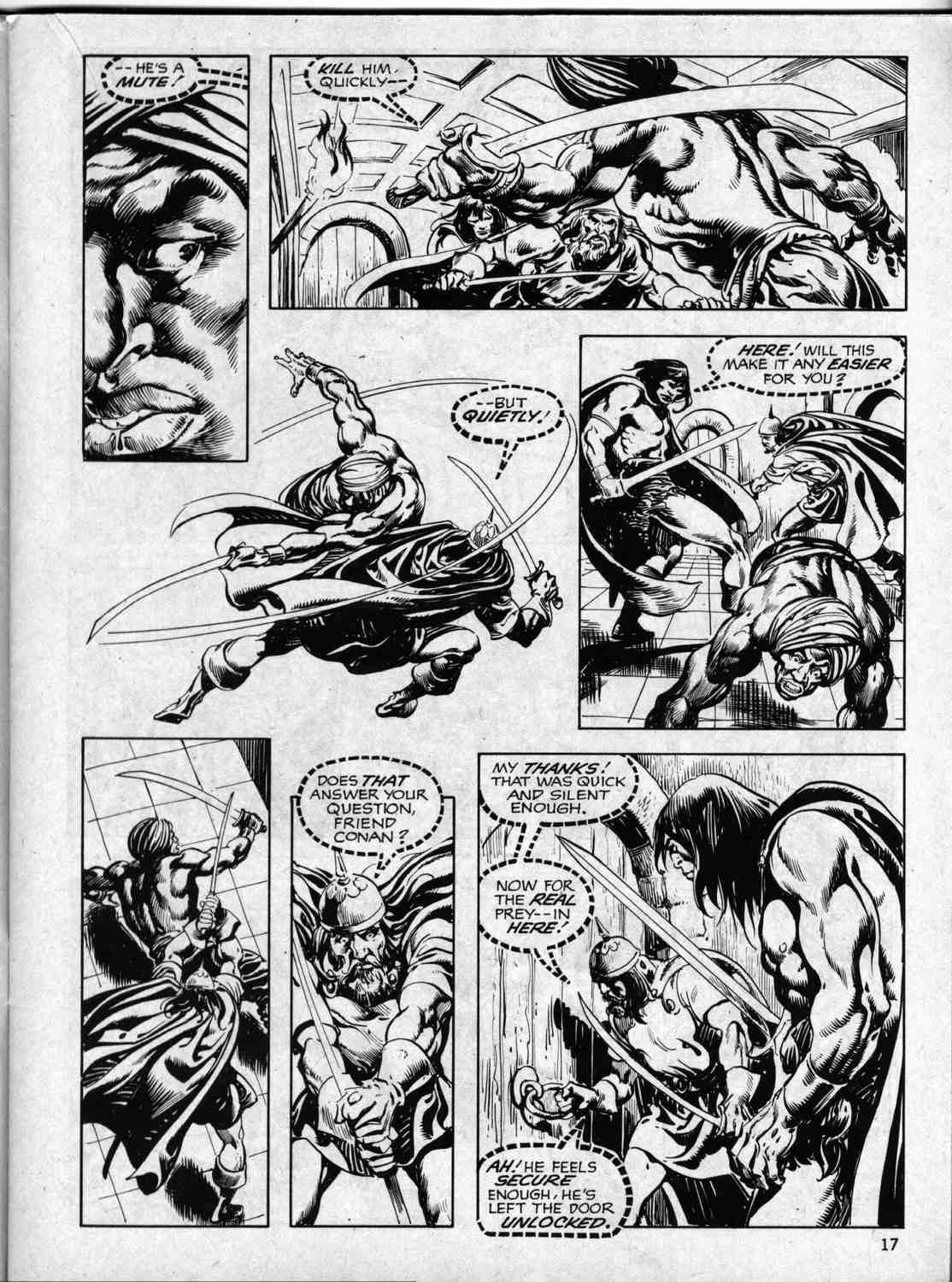 Read online The Savage Sword Of Conan comic -  Issue #36 - 17