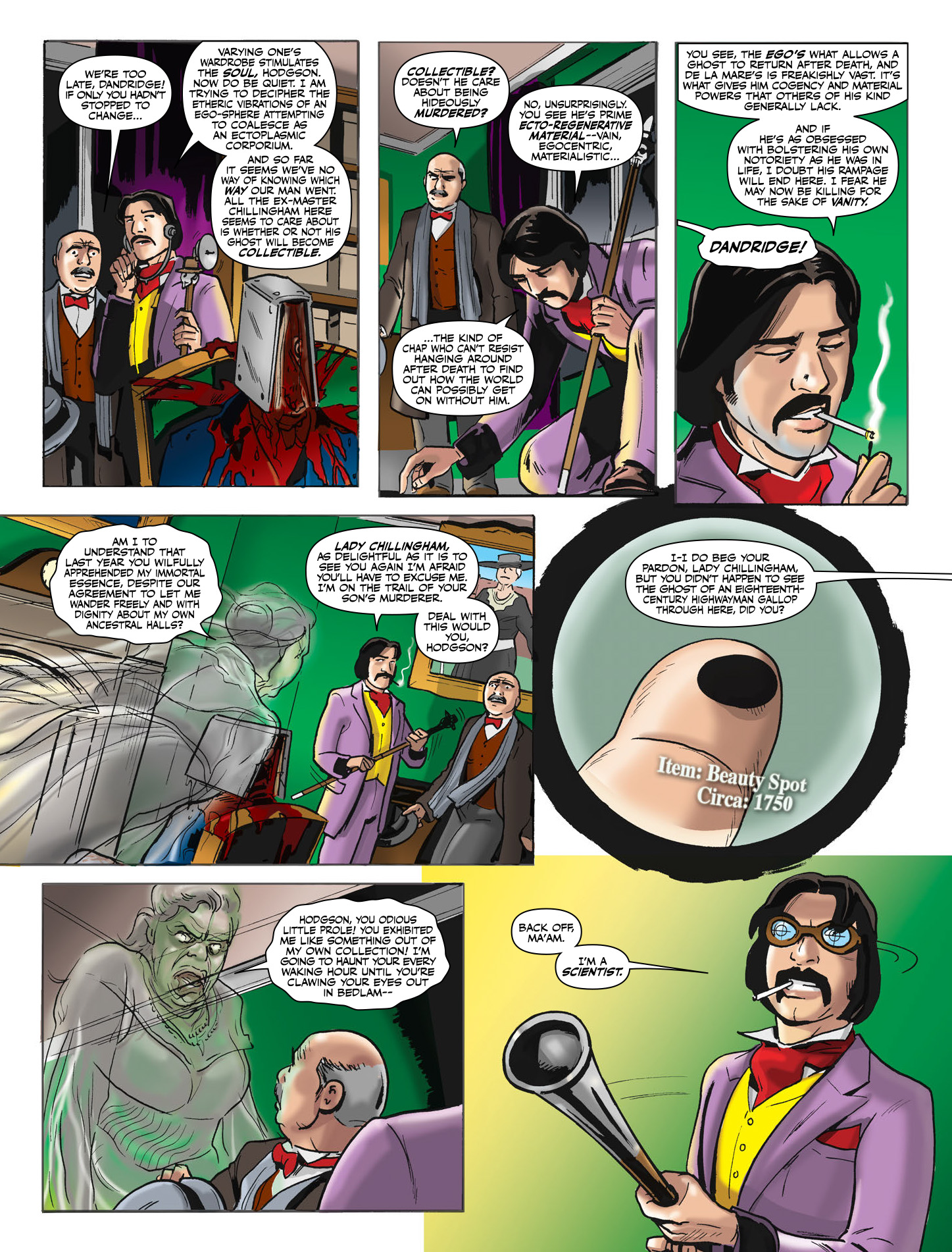 Read online Dandridge: Return of the Chap comic -  Issue # TPB - 7