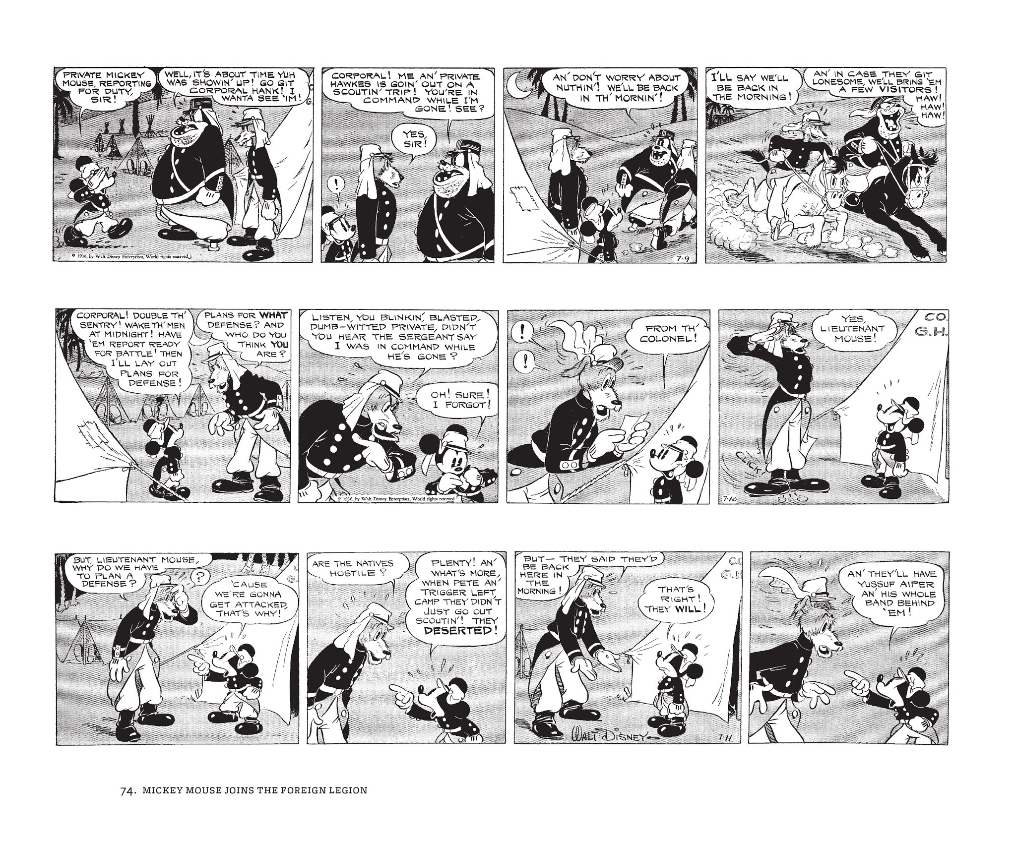 Read online Walt Disney's Mickey Mouse by Floyd Gottfredson comic -  Issue # TPB 4 (Part 1) - 74