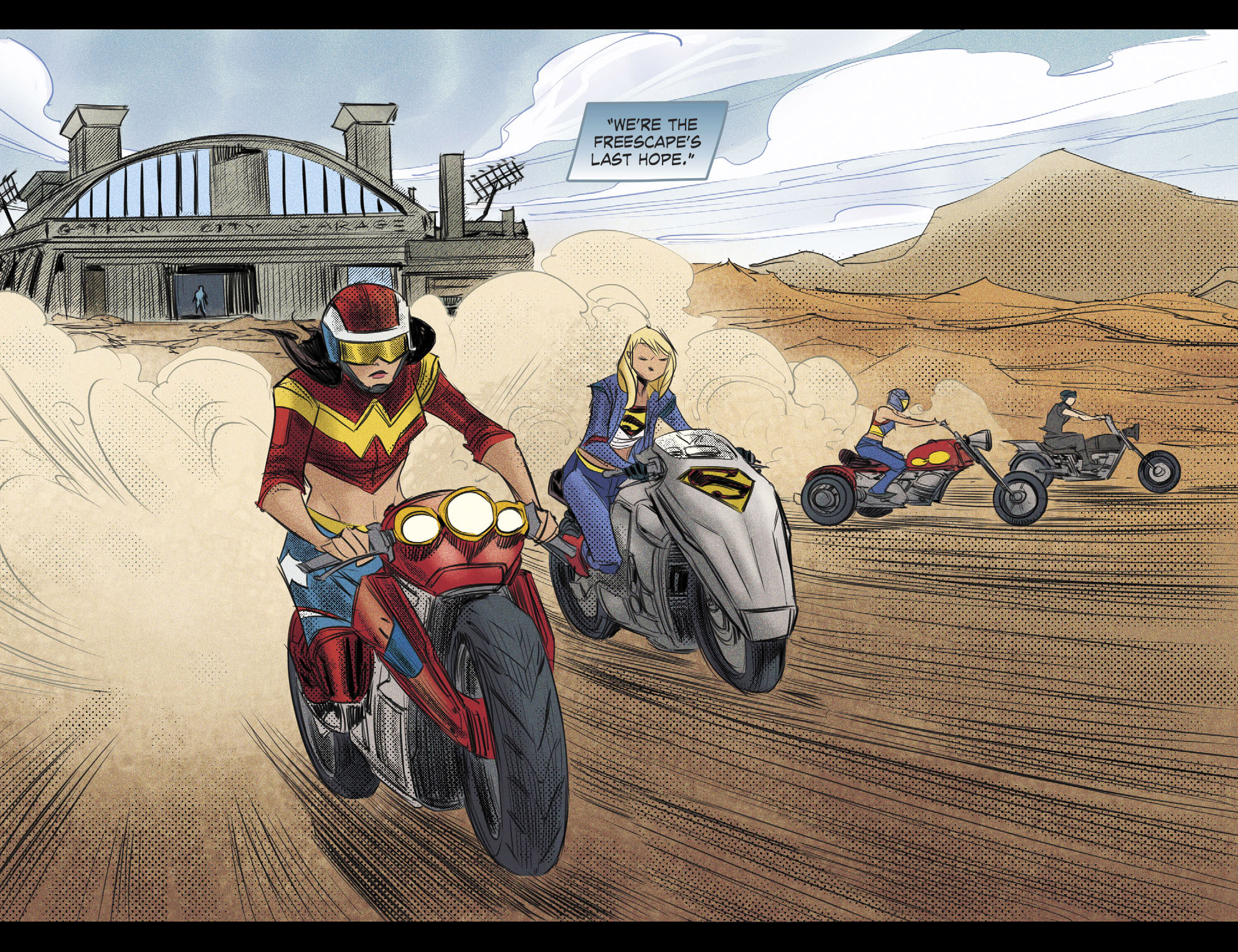 Read online Gotham City Garage comic -  Issue #13 - 13