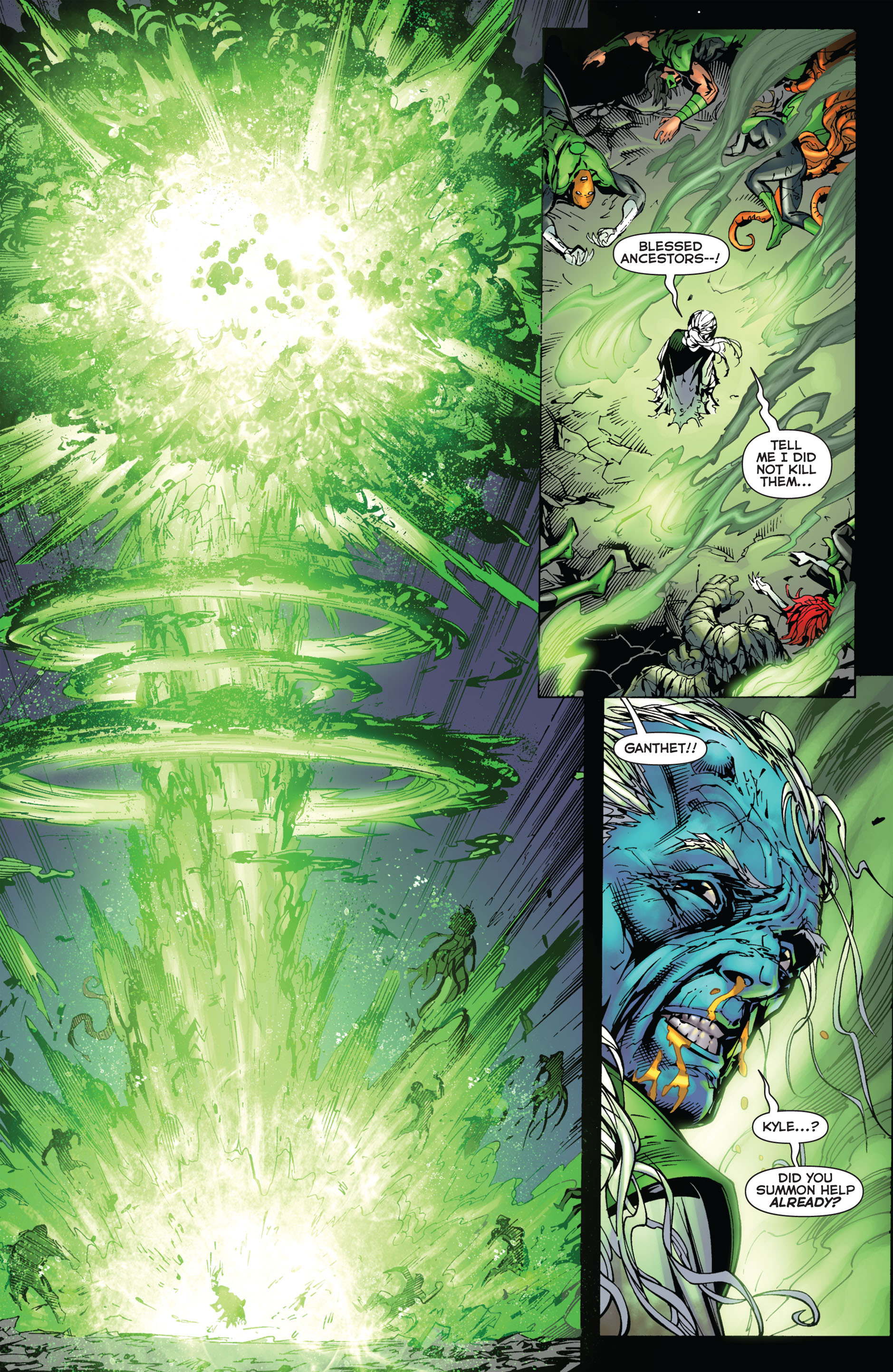Read online Green Lantern: War of the Green Lanterns (2011) comic -  Issue # TPB - 124
