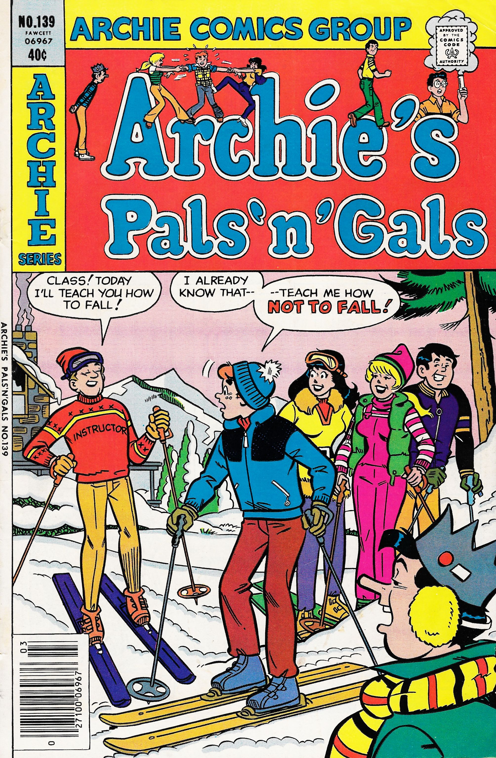 Read online Archie's Pals 'N' Gals (1952) comic -  Issue #139 - 1