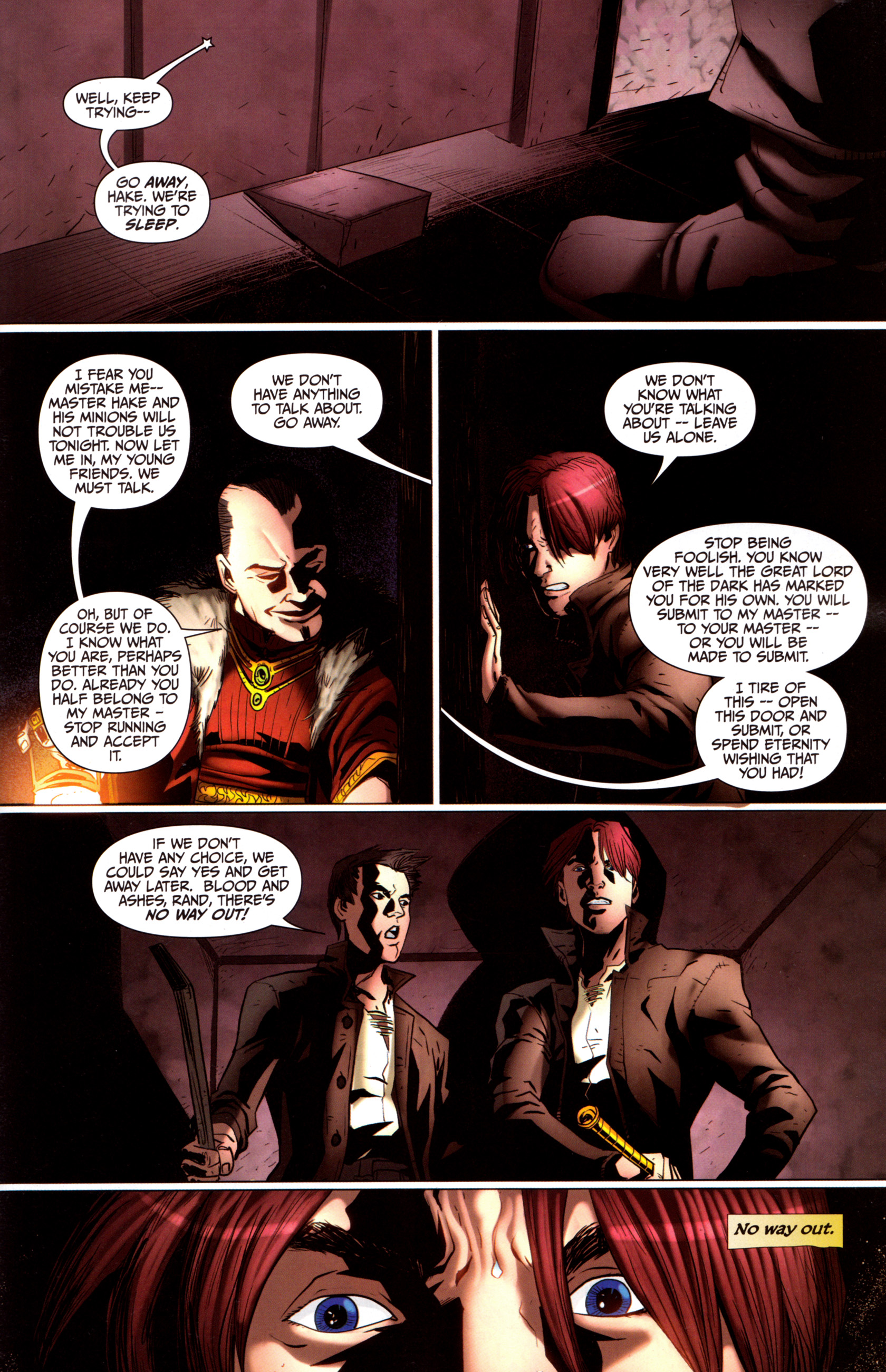 Read online Robert Jordan's Wheel of Time: The Eye of the World comic -  Issue #22 - 23