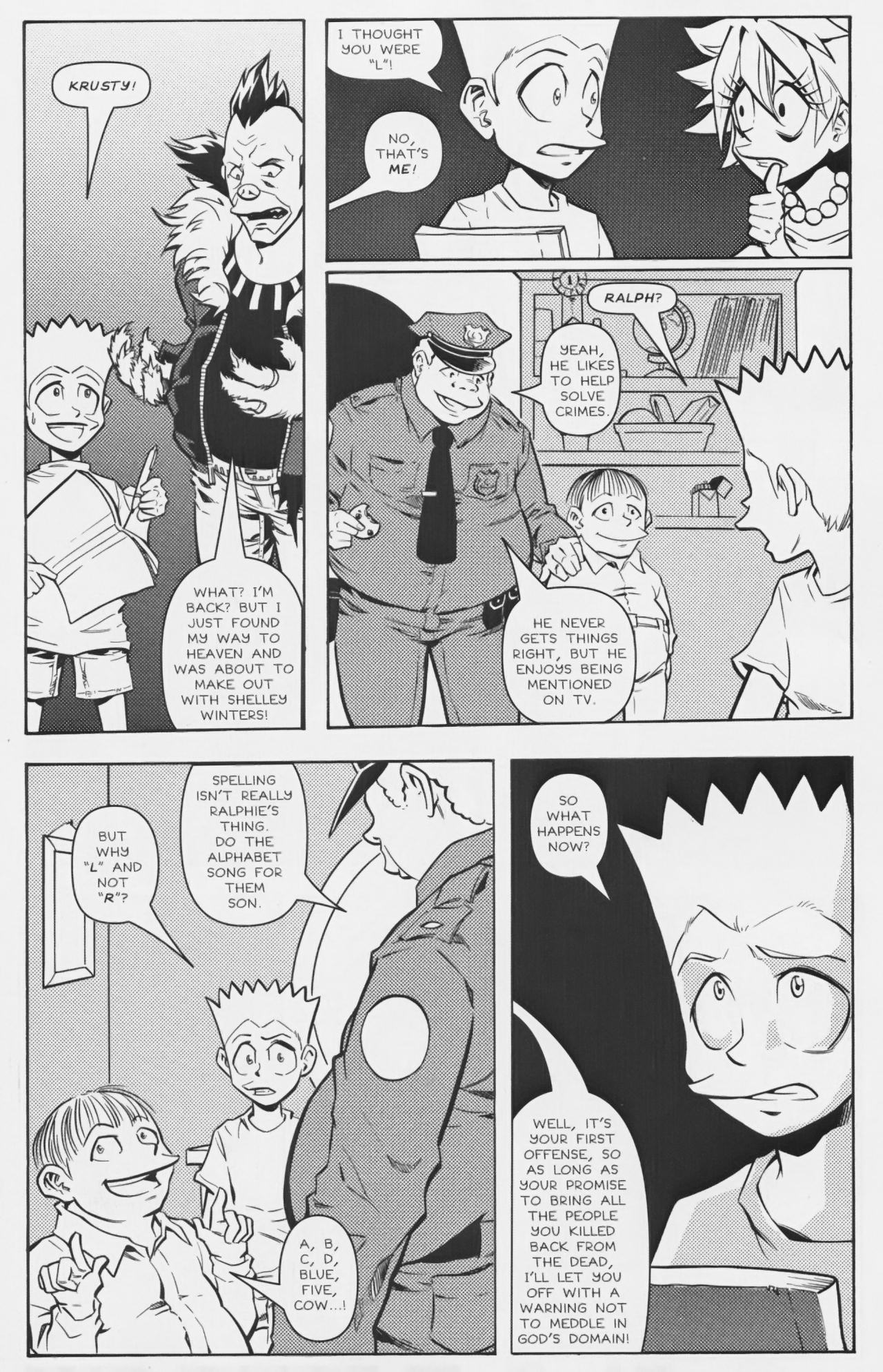 Read online Treehouse of Horror comic -  Issue #14 - 34