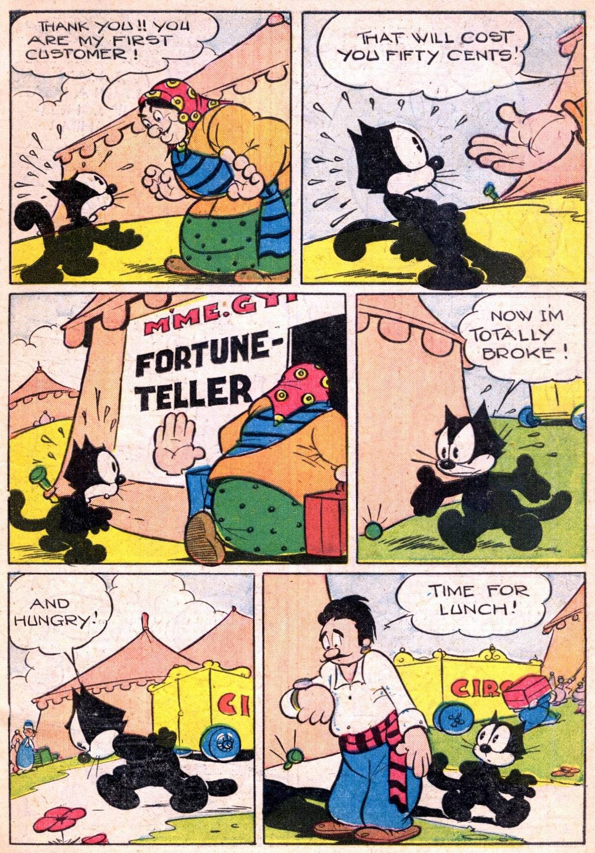 Read online Felix the Cat (1948) comic -  Issue #15 - 5
