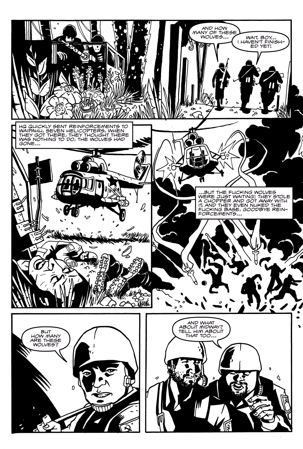 Read online Hotline Miami 2: Wrong Number comic -  Issue #5 - 6