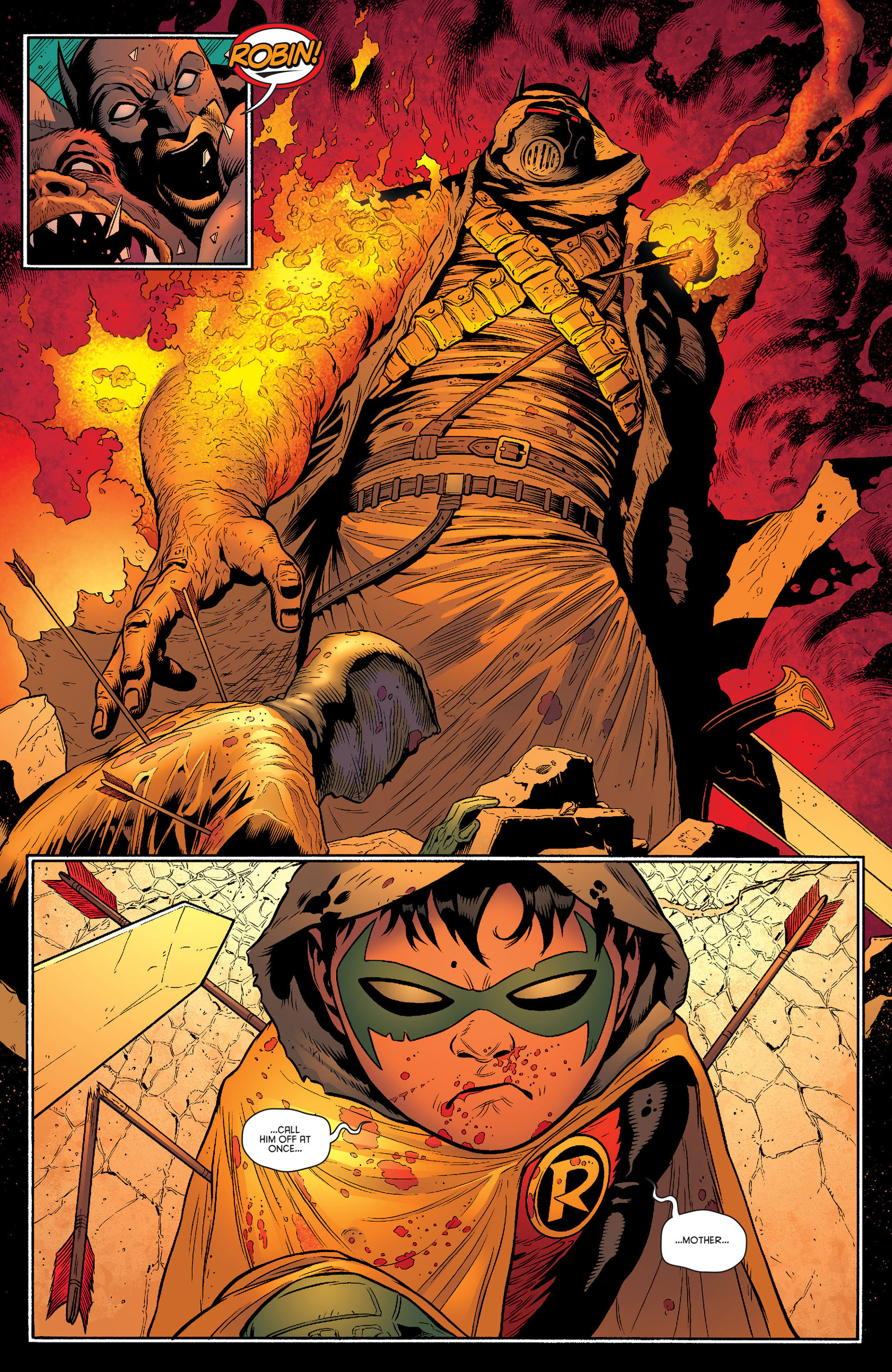 Read online Batman and Robin (2011) comic -  Issue #23 - Batman and Nightwing - 6