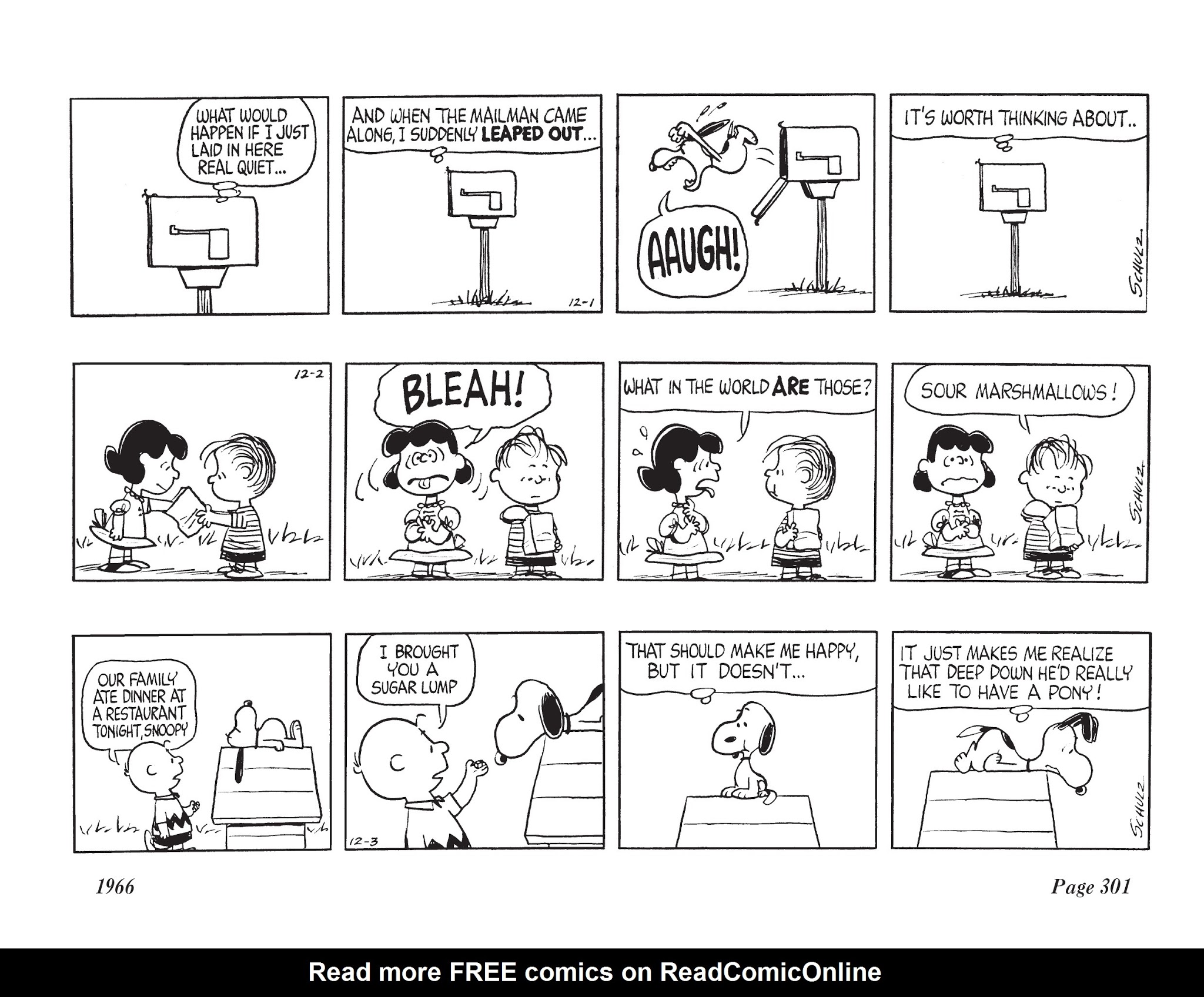 Read online The Complete Peanuts comic -  Issue # TPB 8 - 313
