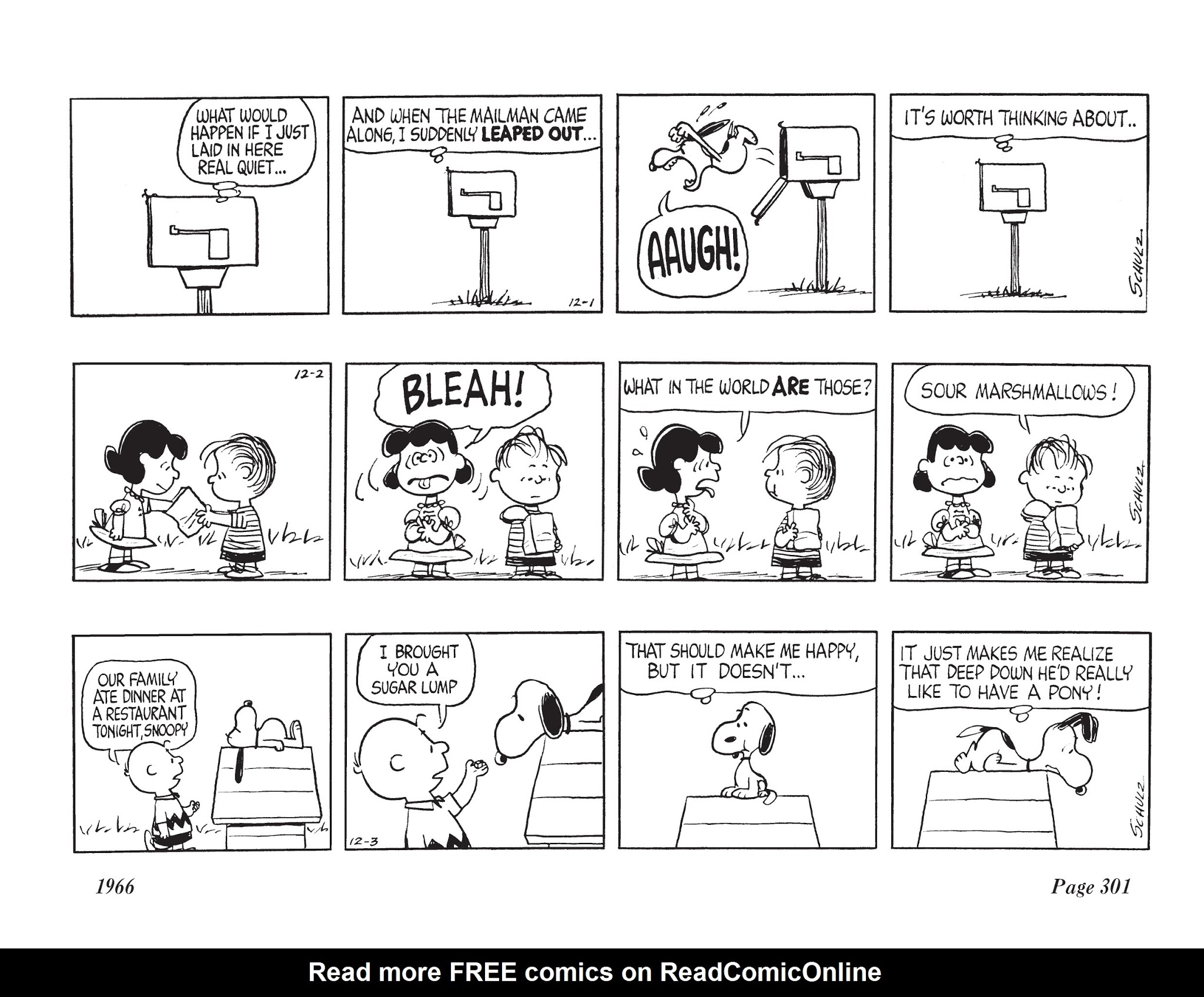 Read online The Complete Peanuts comic -  Issue # TPB 8 - 313