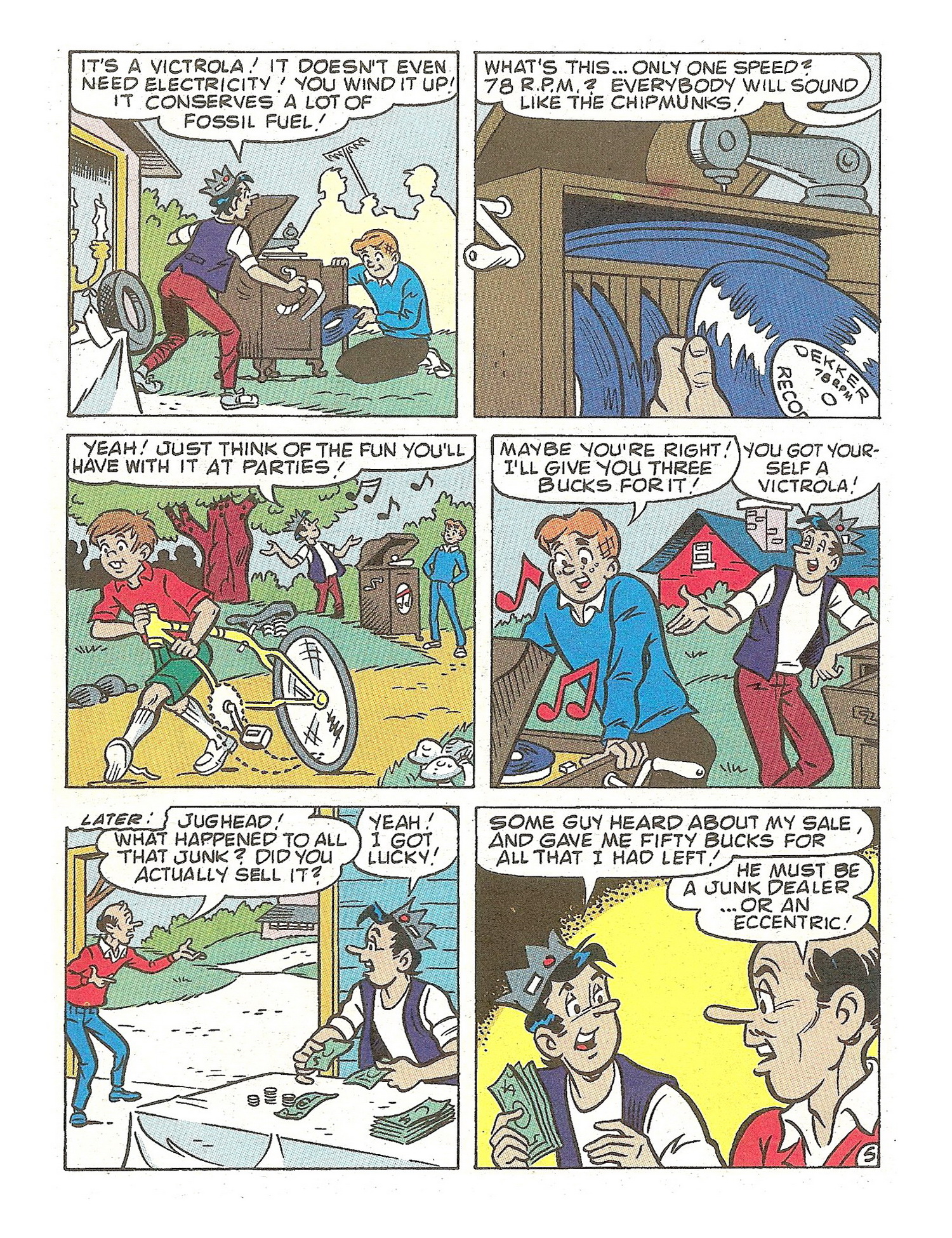 Read online Jughead Jones Comics Digest comic -  Issue #93 - 75